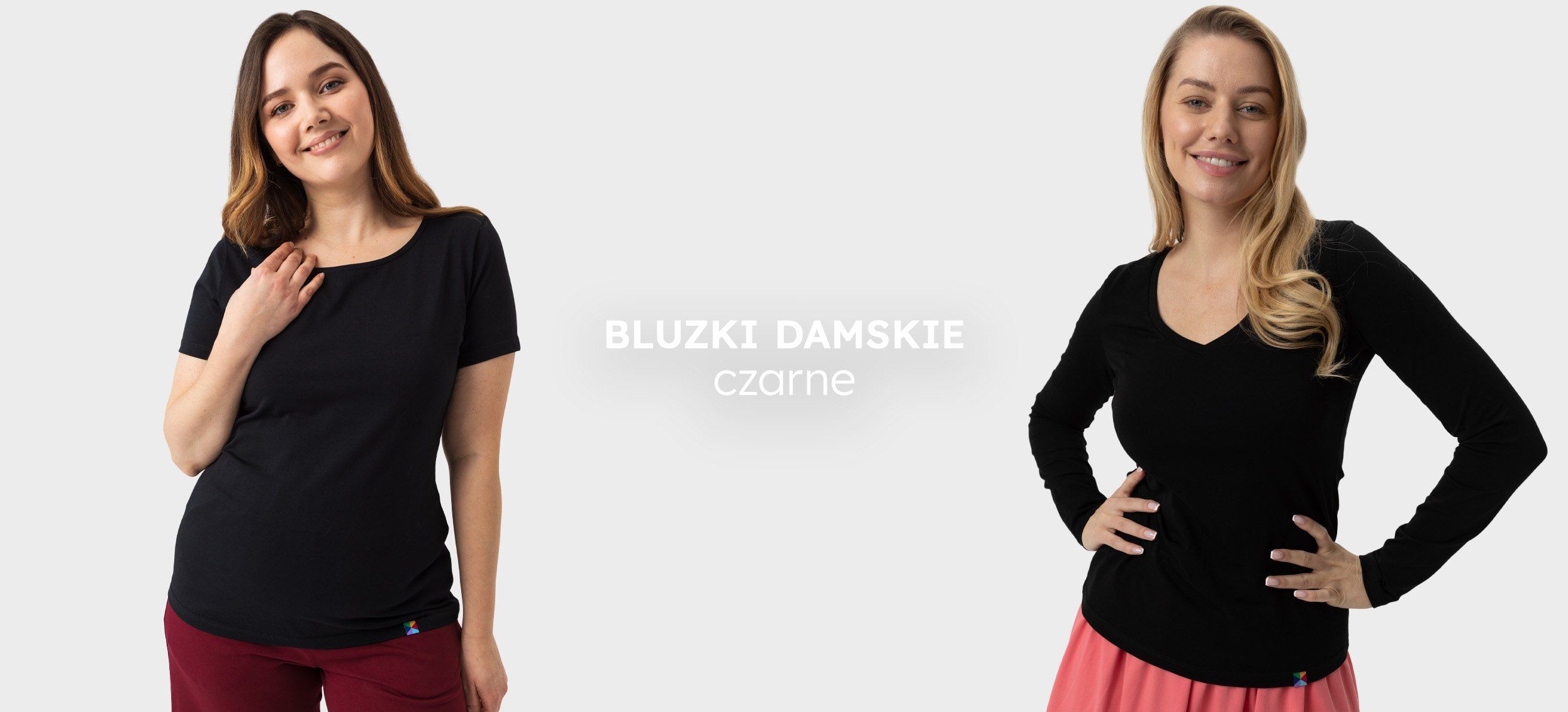 czarne bluzki kobieta