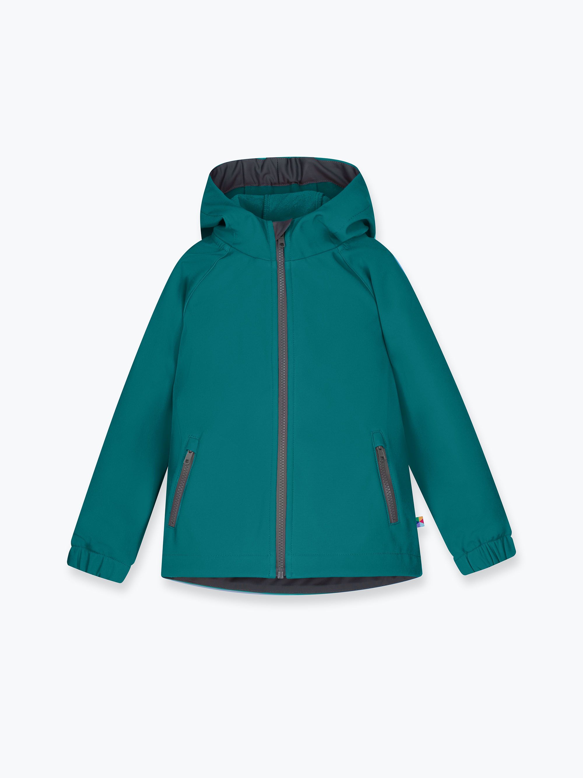 Turkusowa kurtka softshell