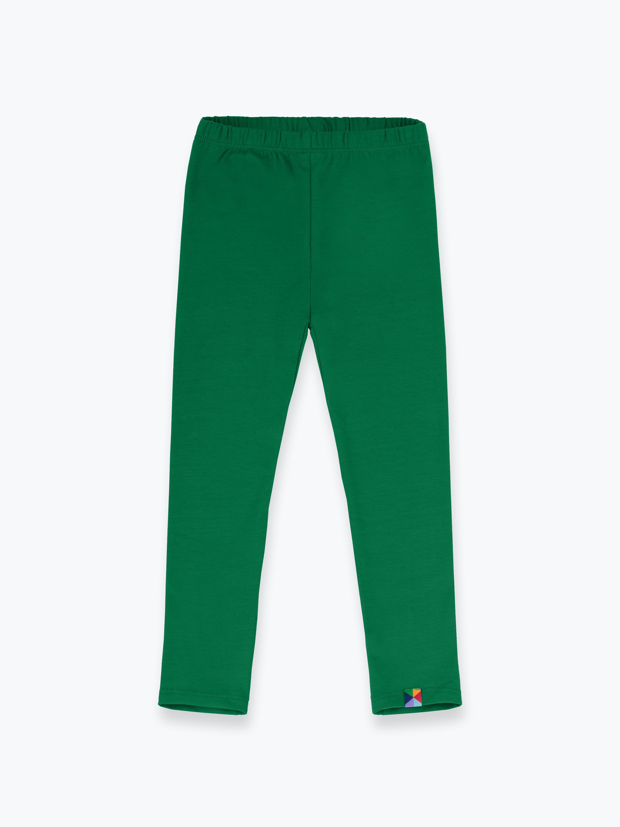 Ciemnozielone legginsy