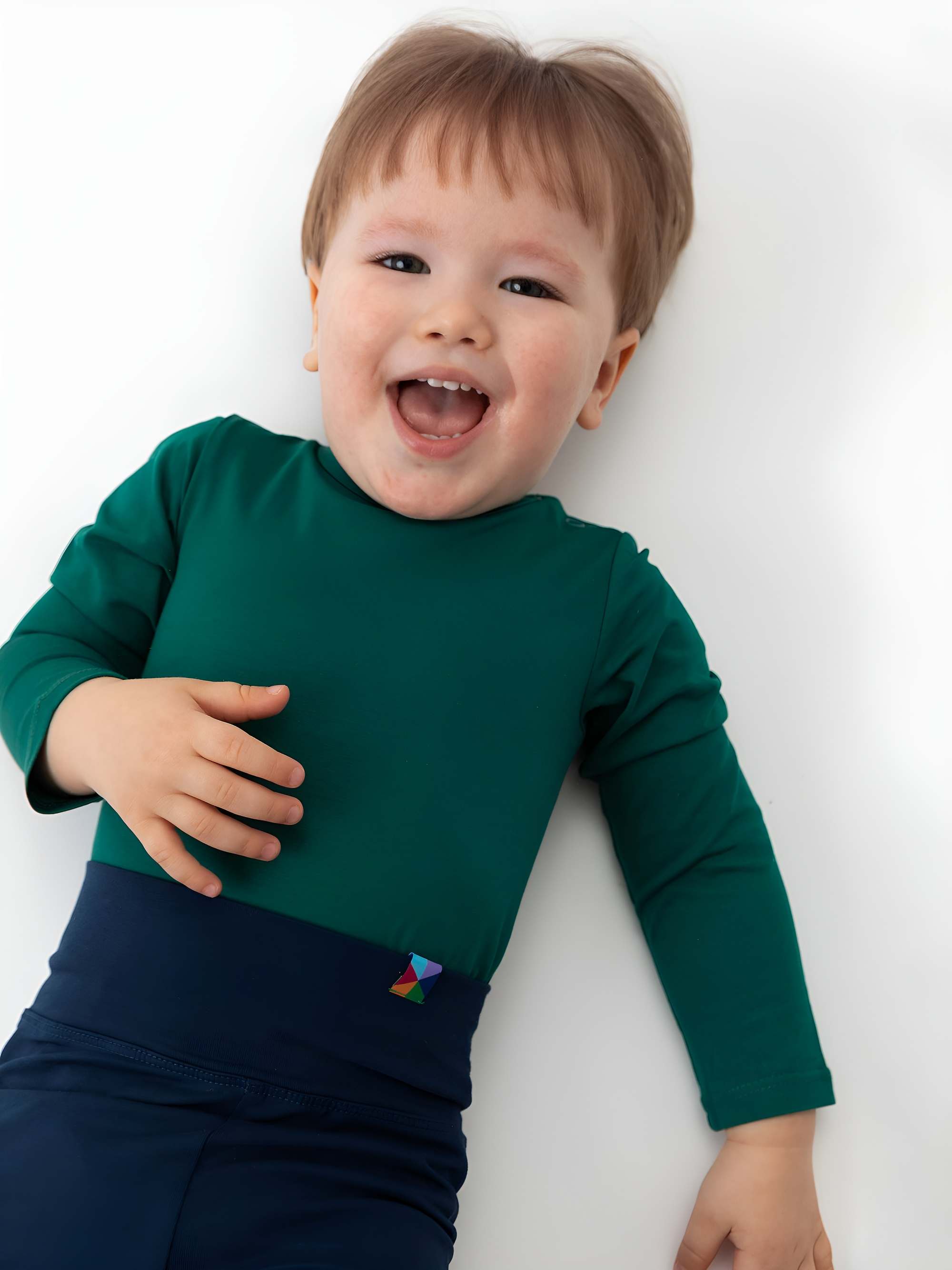 Navy blue jersey pants