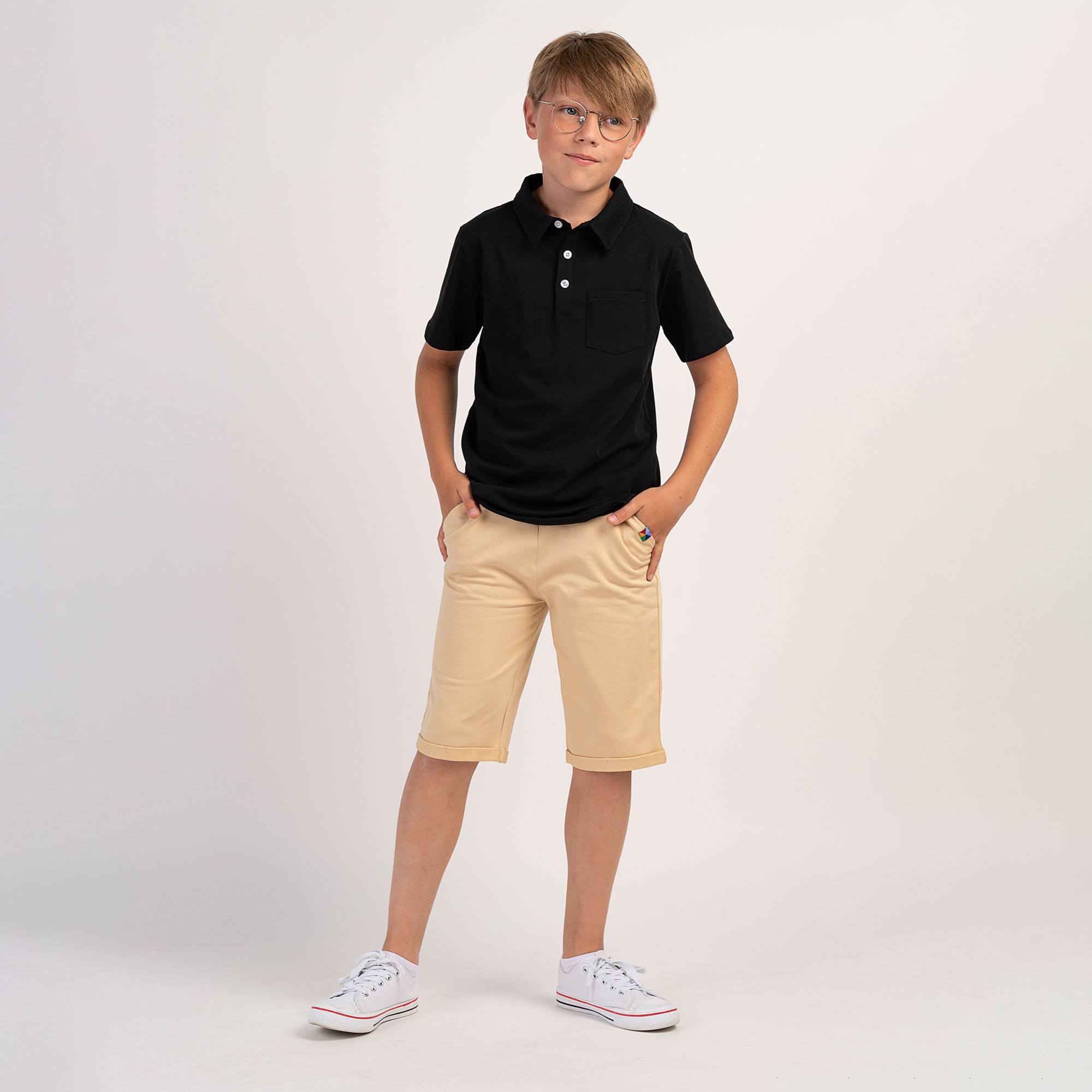Beżowe spodenki Junior