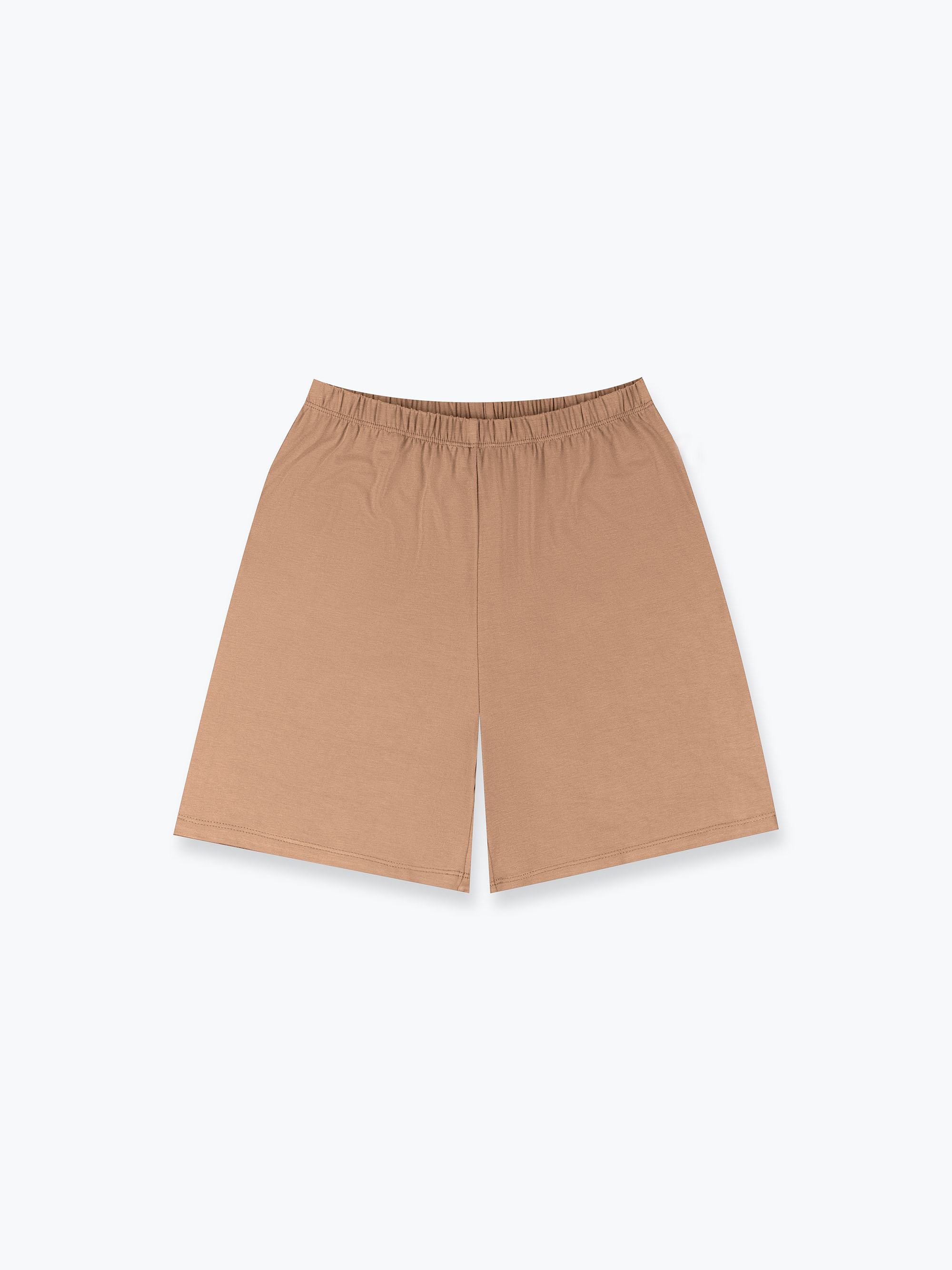 Walnut brown pajama shorts Women