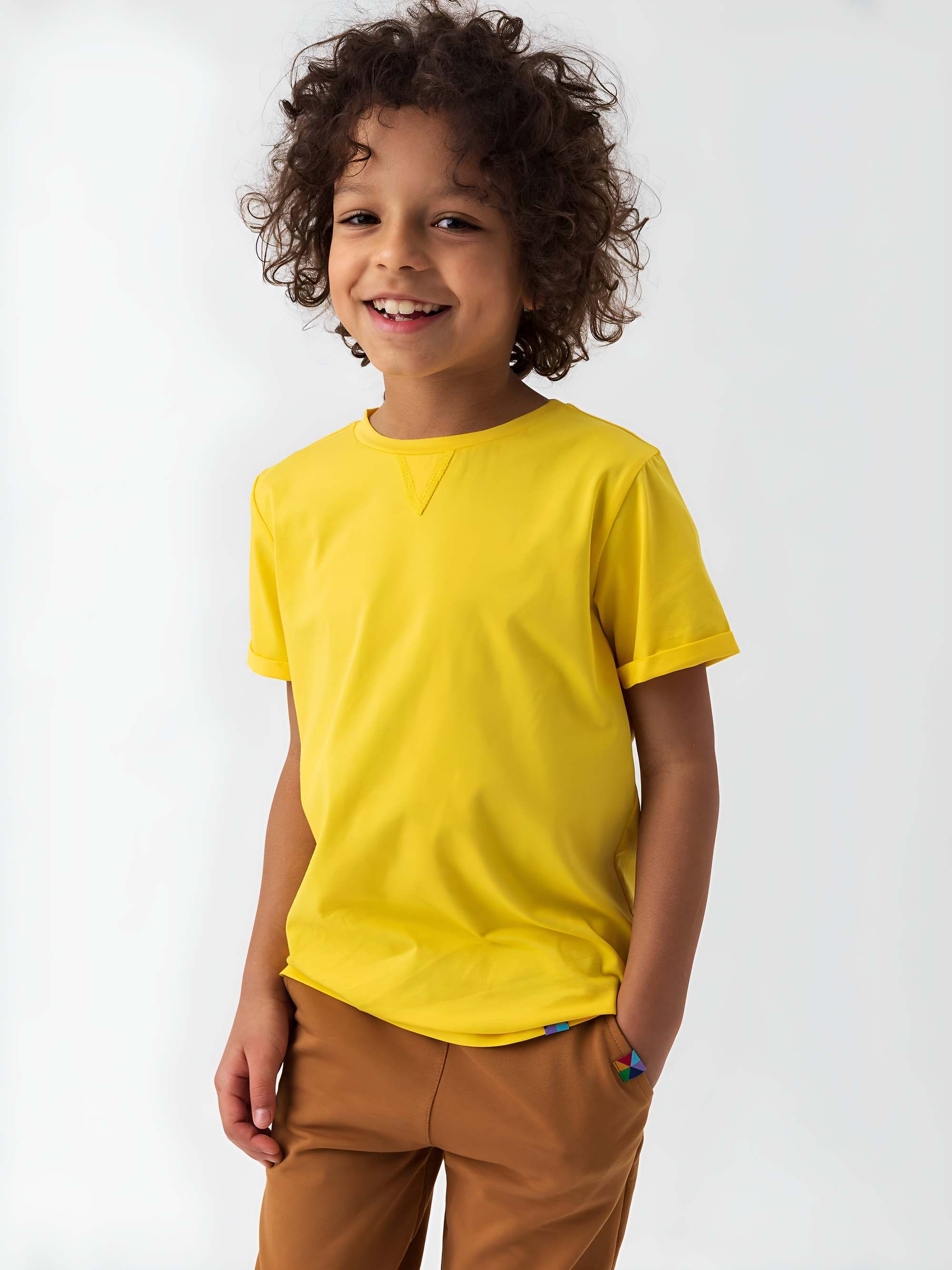 Żółty T-shirt