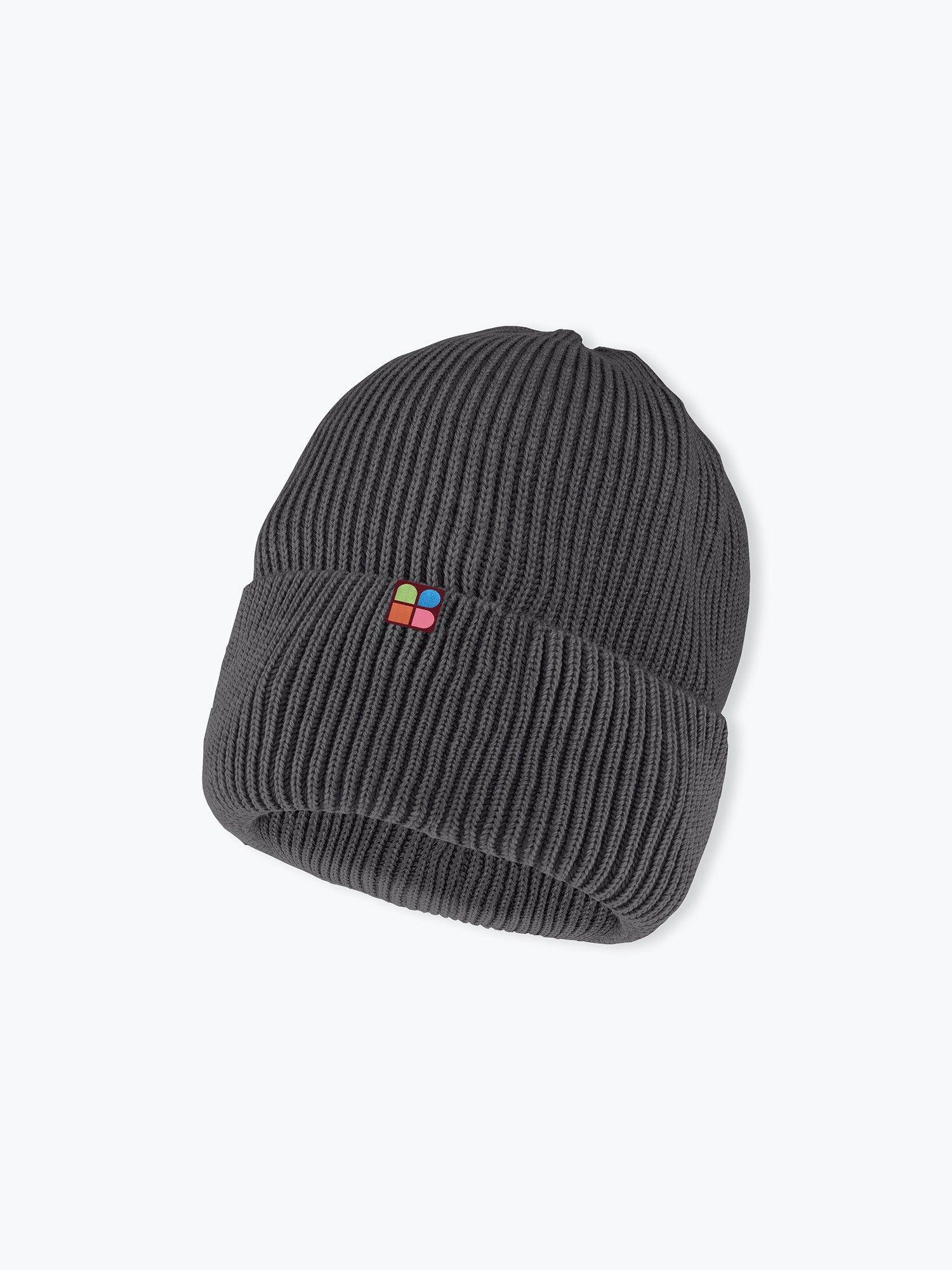Graphite merino wool hat kids