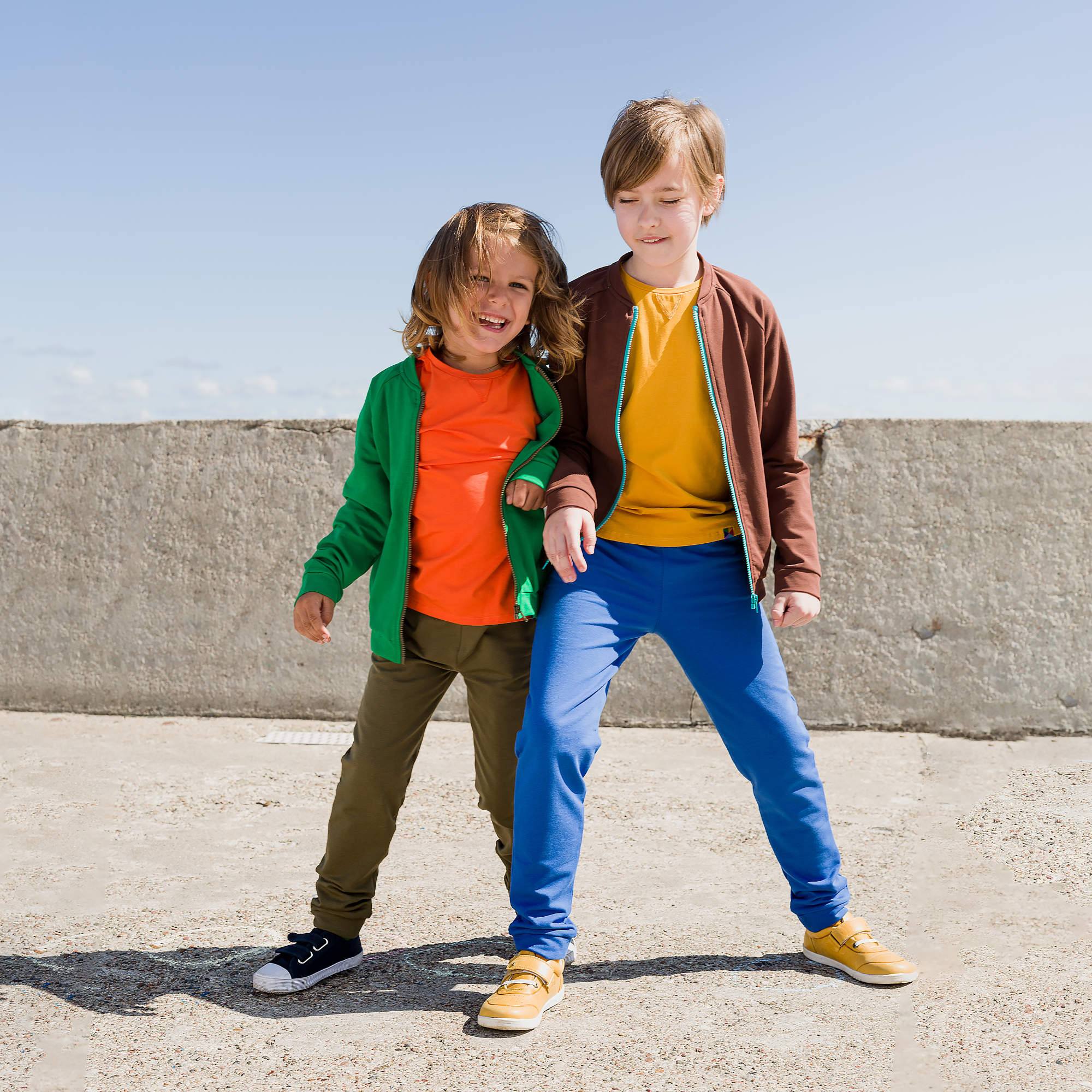 Musztardowy T-shirt
