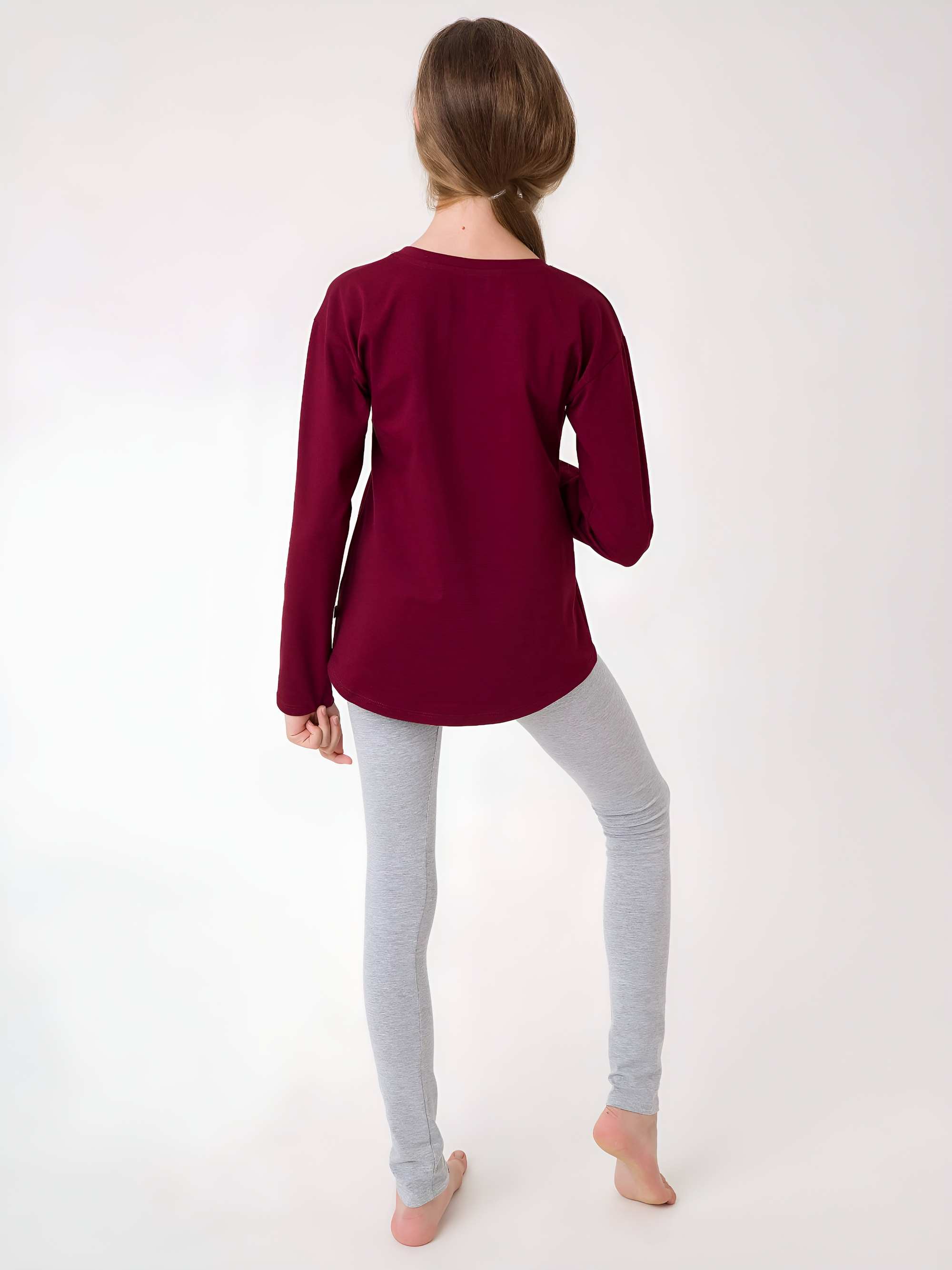 Szare legginsy Junior