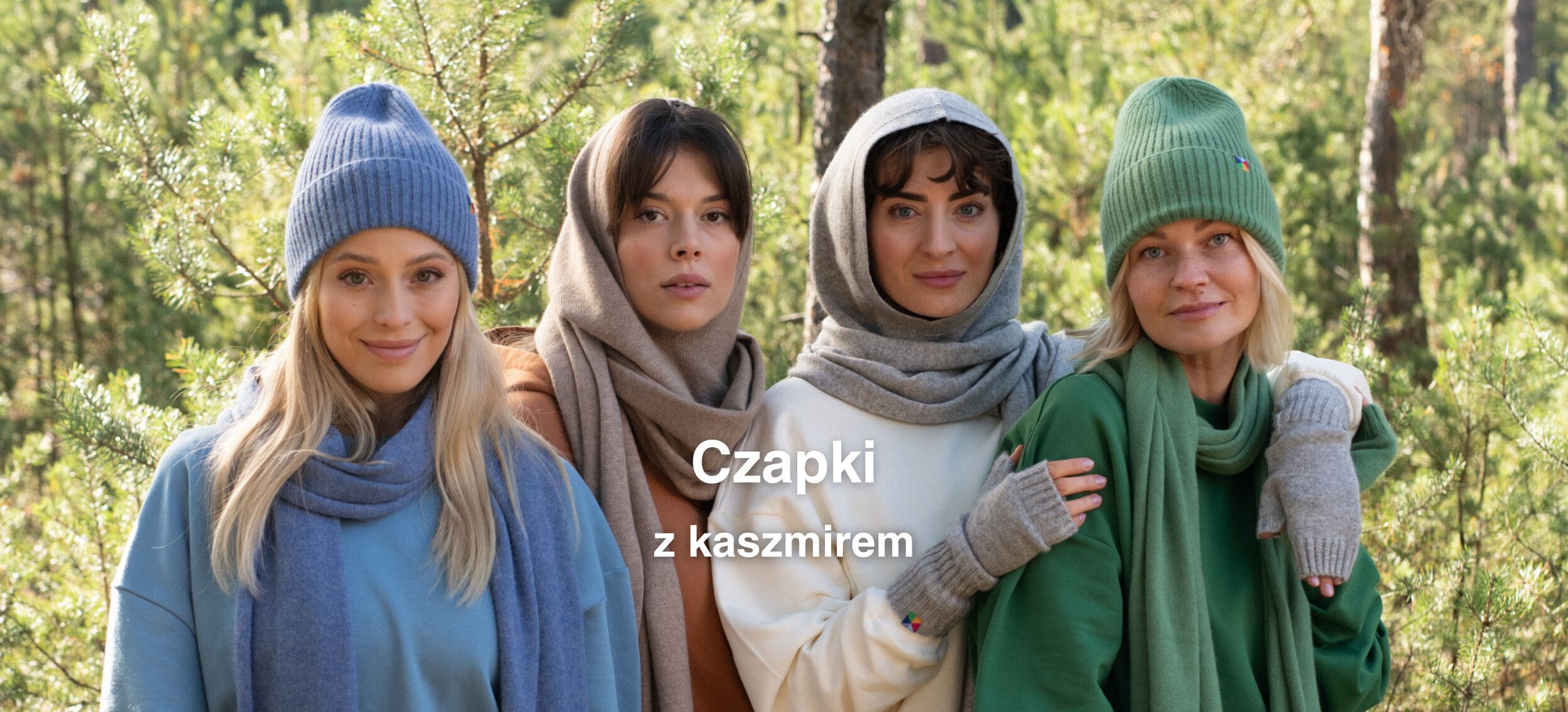 czapki wełniane z kaszmirem