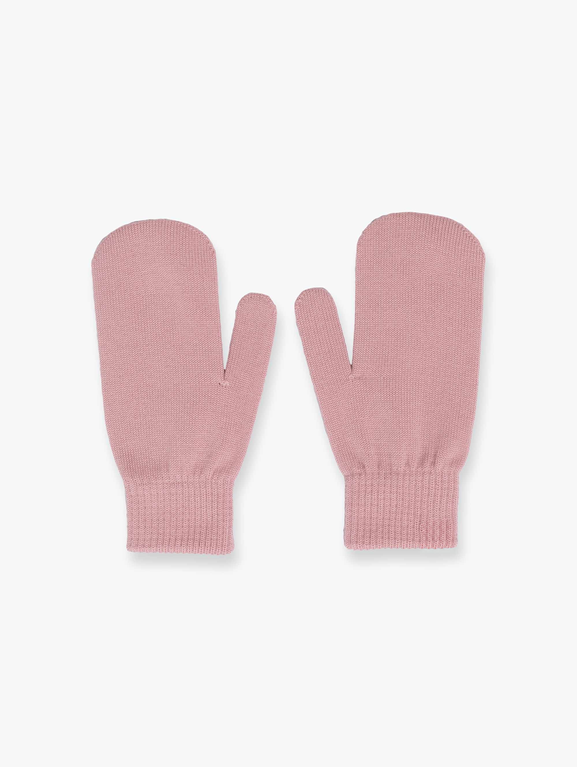 Powder Pink Merino Wool Gloves