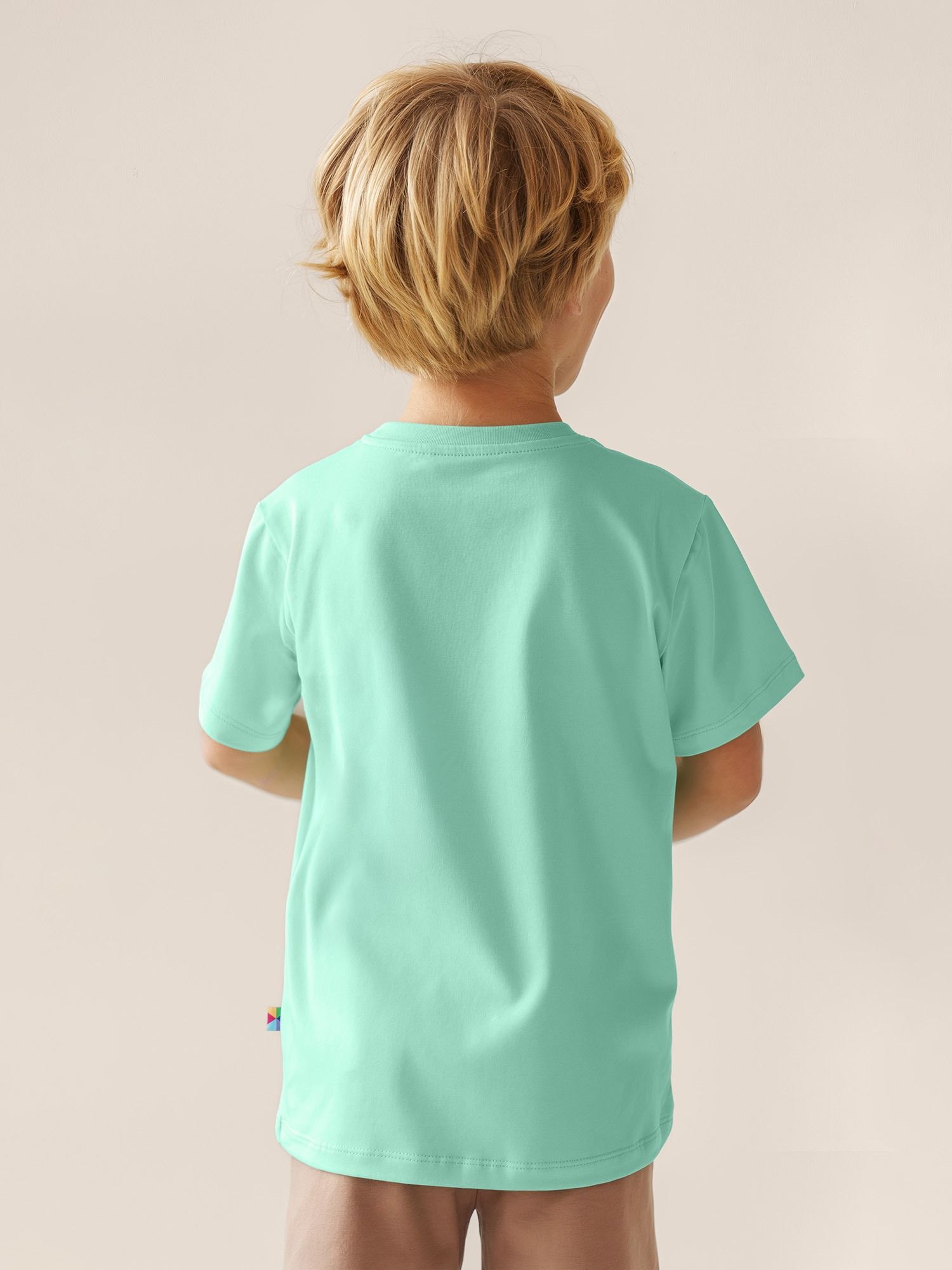 Mint Ribbed Hem T-shirt