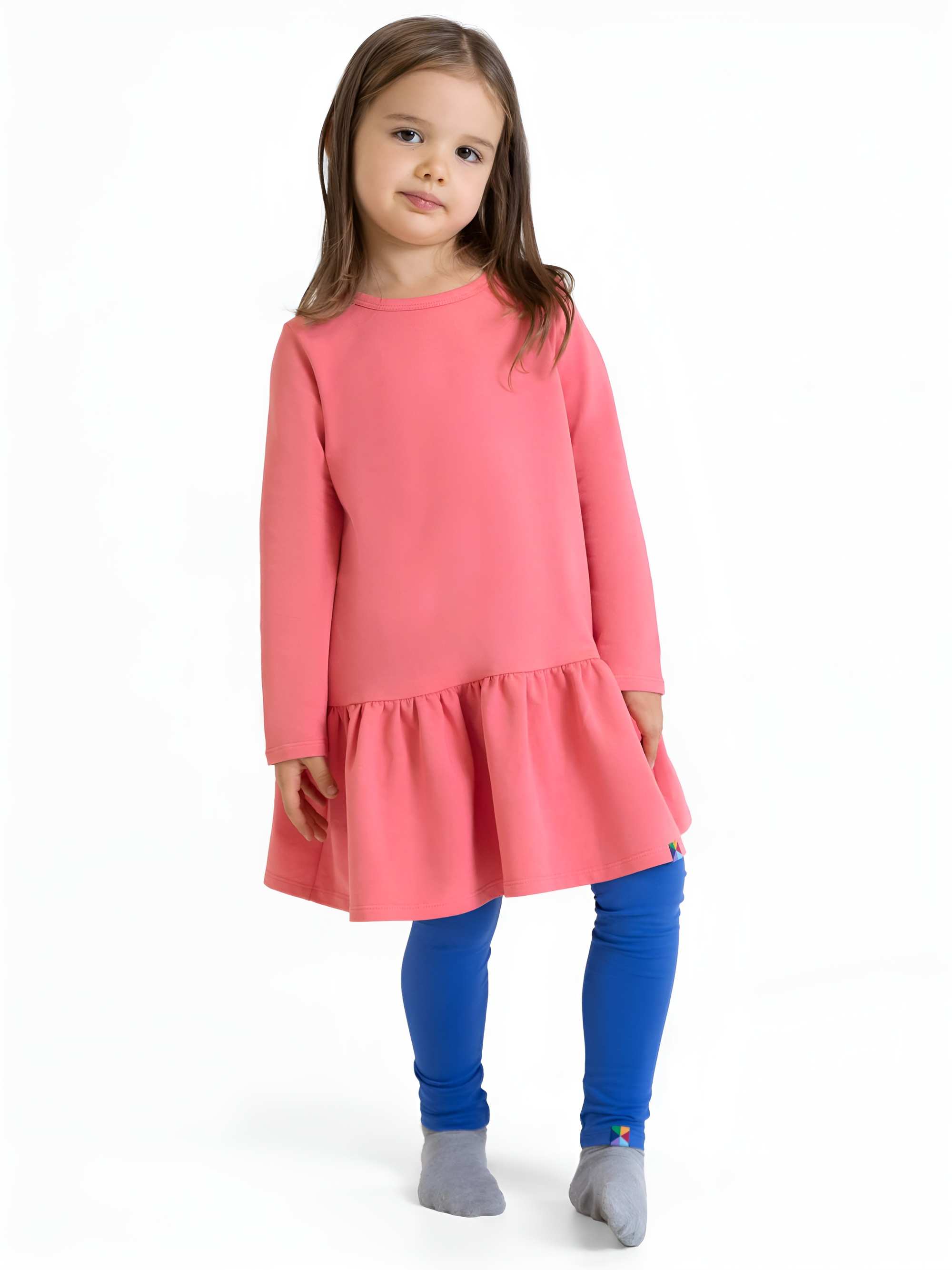 Niebieskie legginsy
