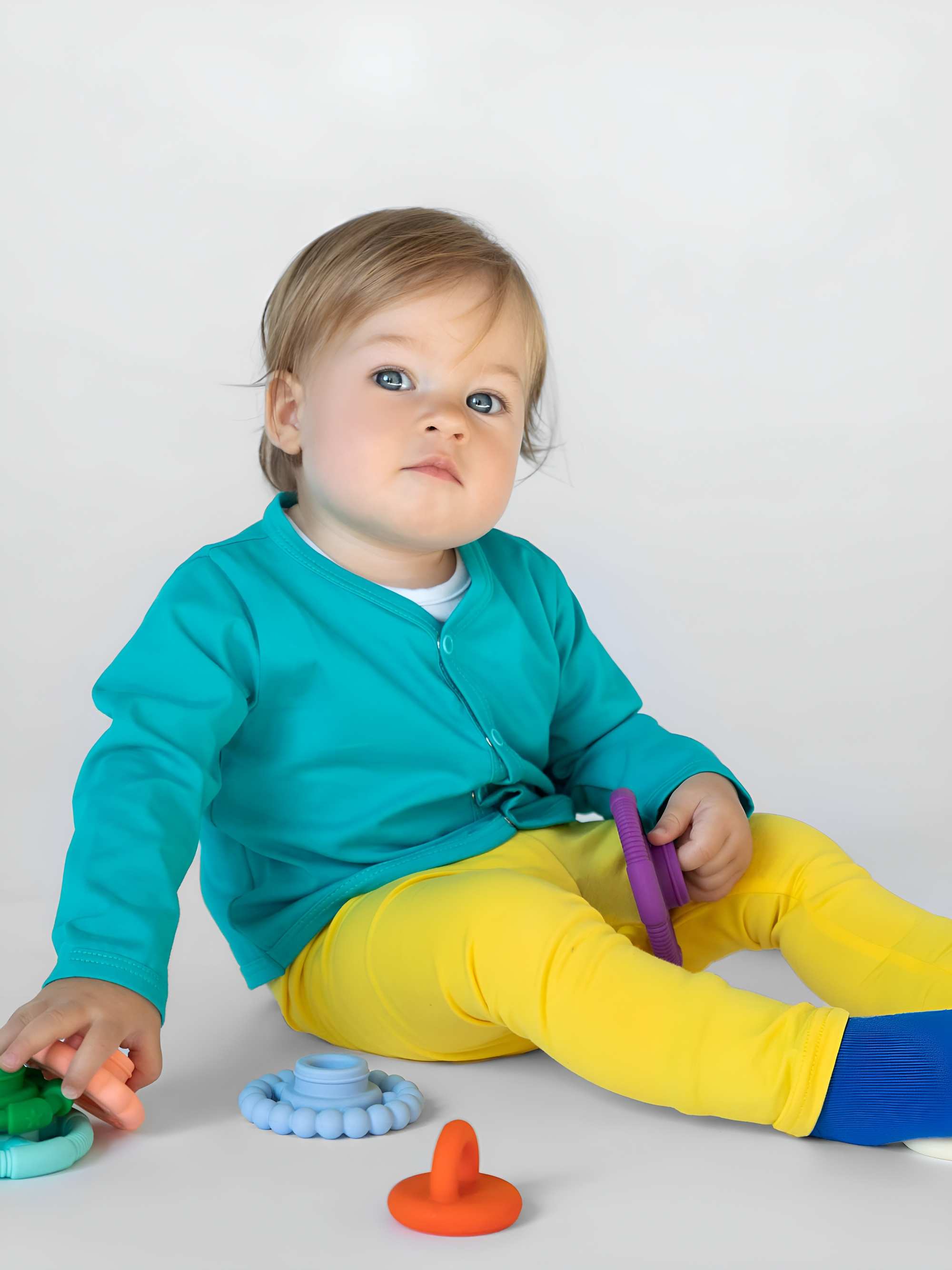 Żółte legginsy