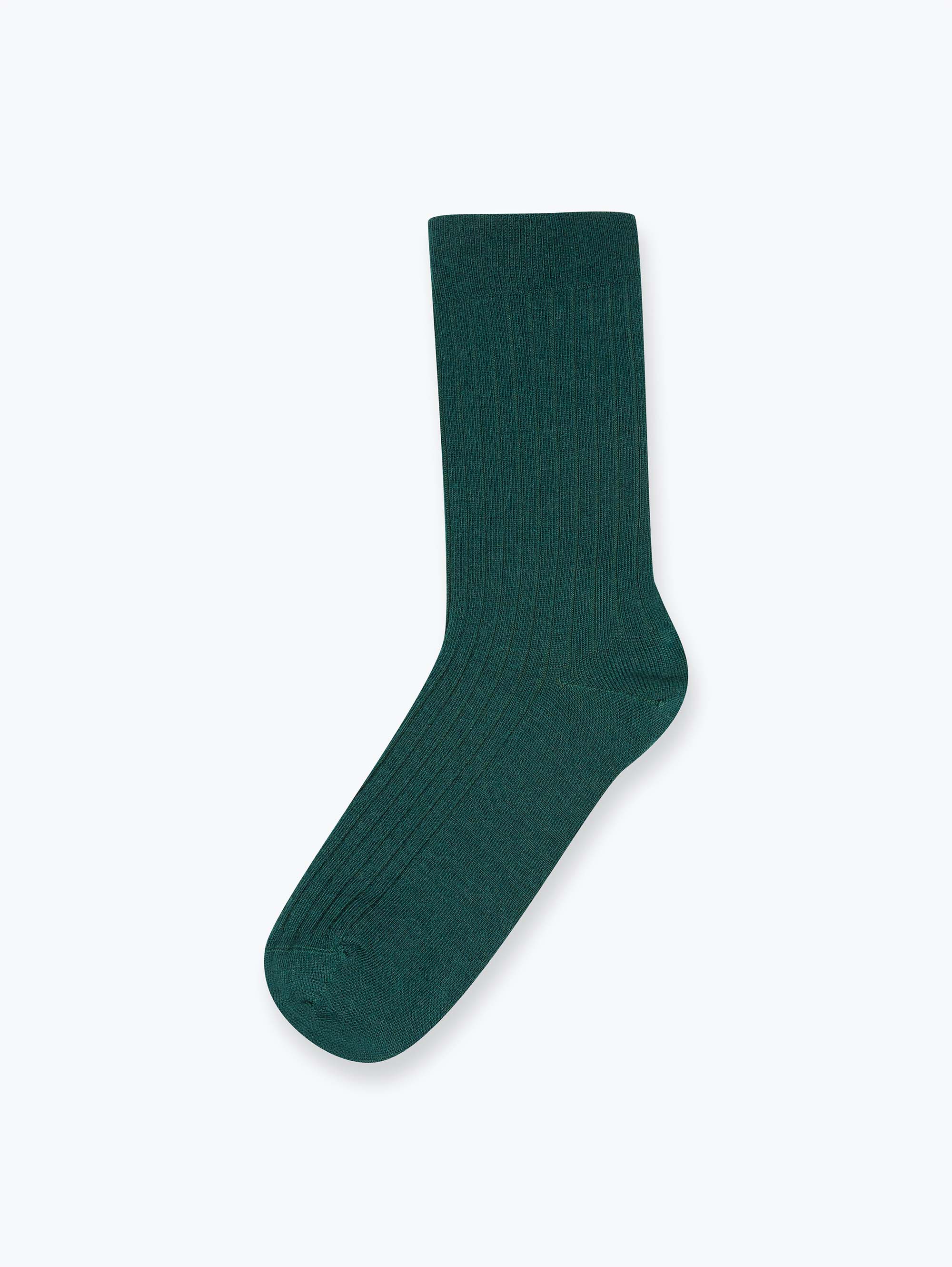 Granatowy zestaw skarpet z wełny merino 3-pack