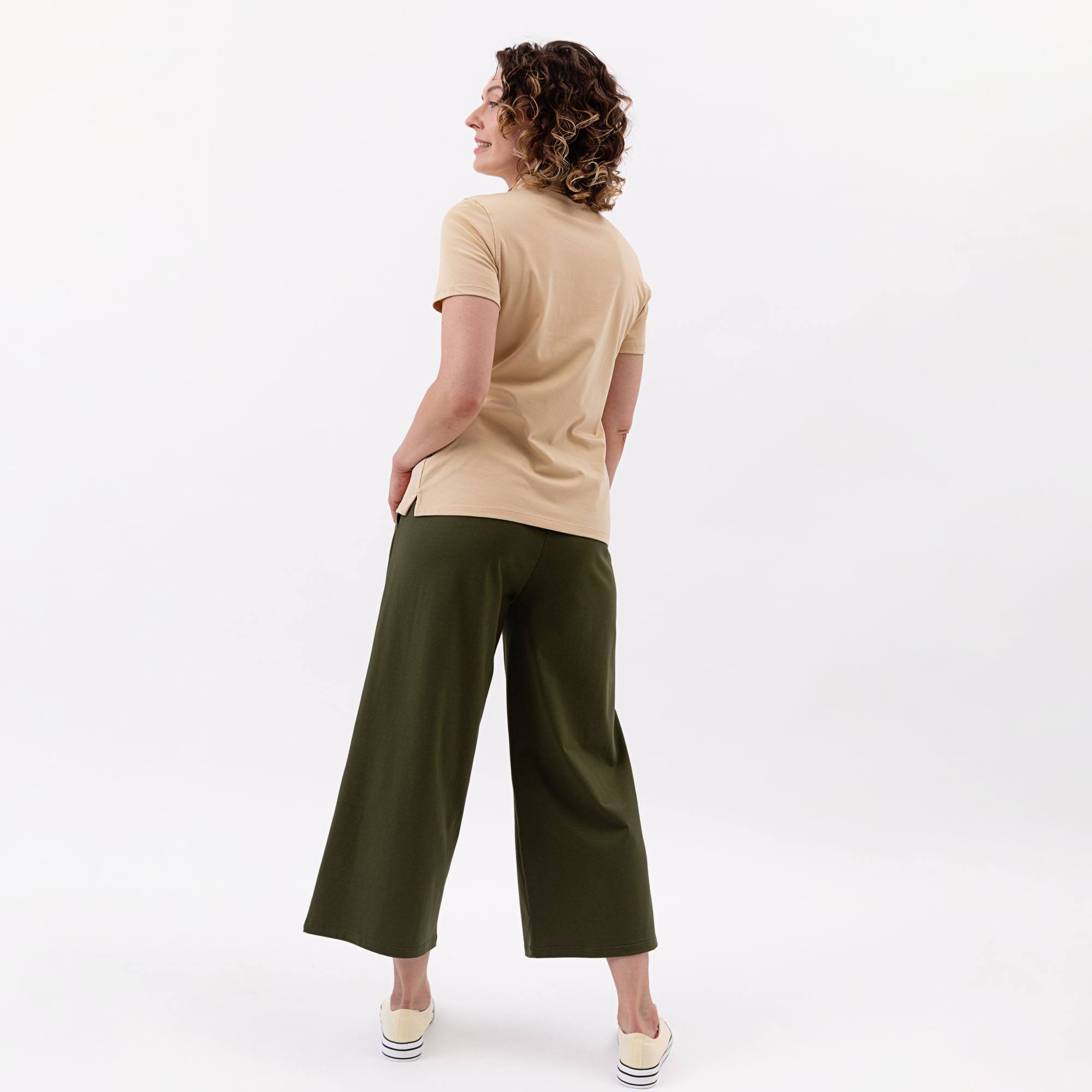 Khaki kuloty damskie