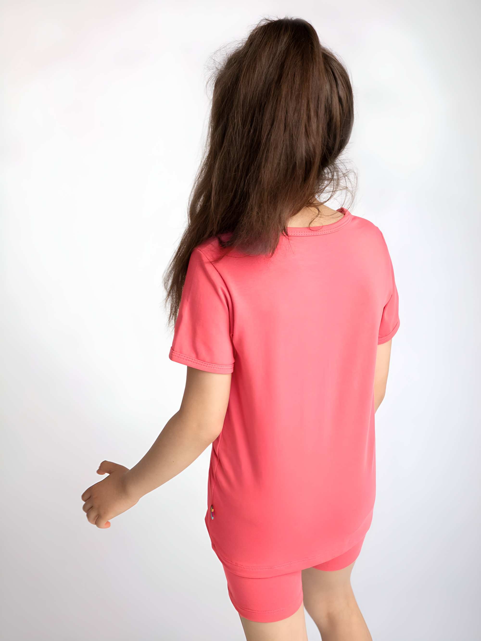 Coral short sleeve pyjamas