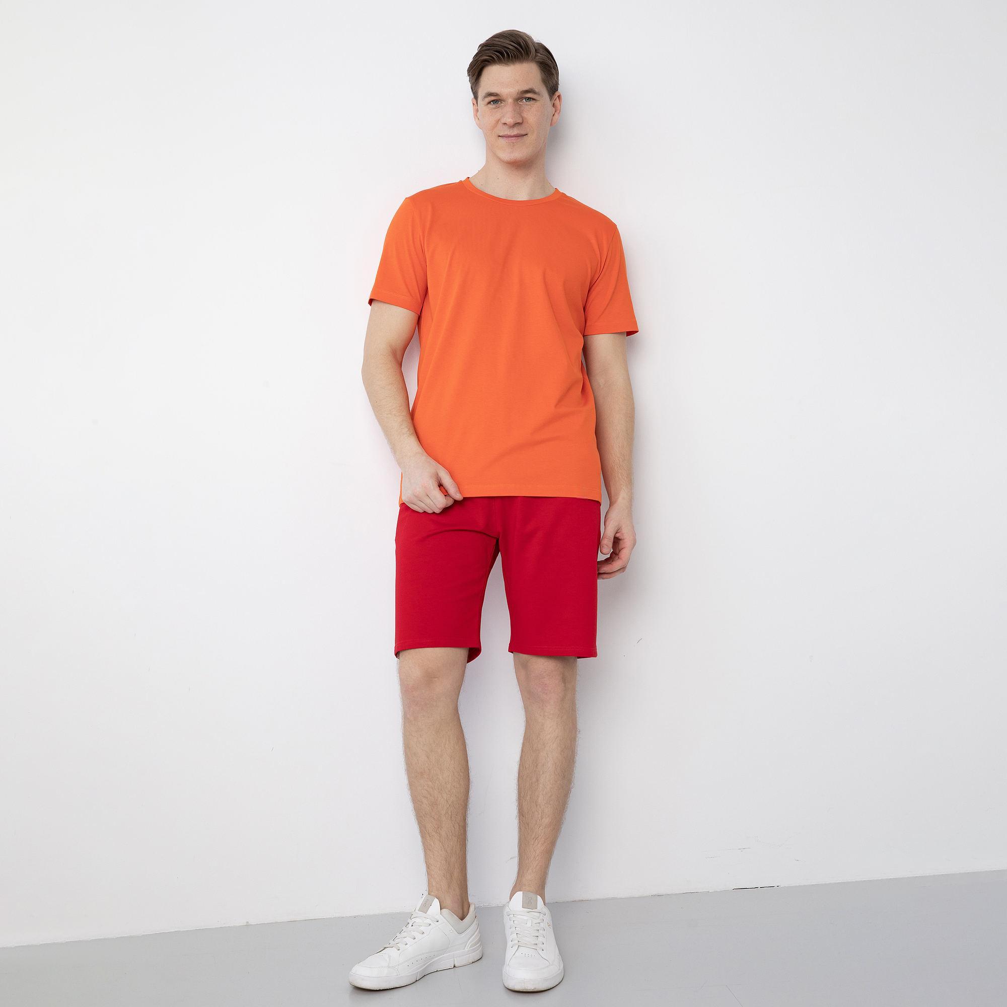 Pomarańczowy T-shirt męski