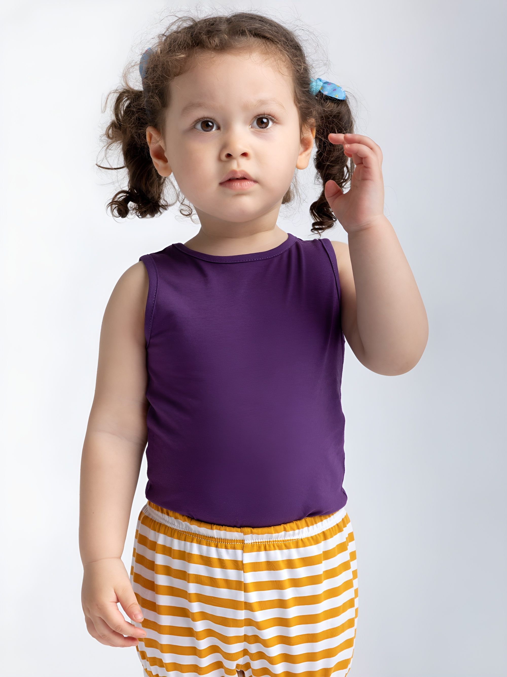 Mustard stripes bloomers