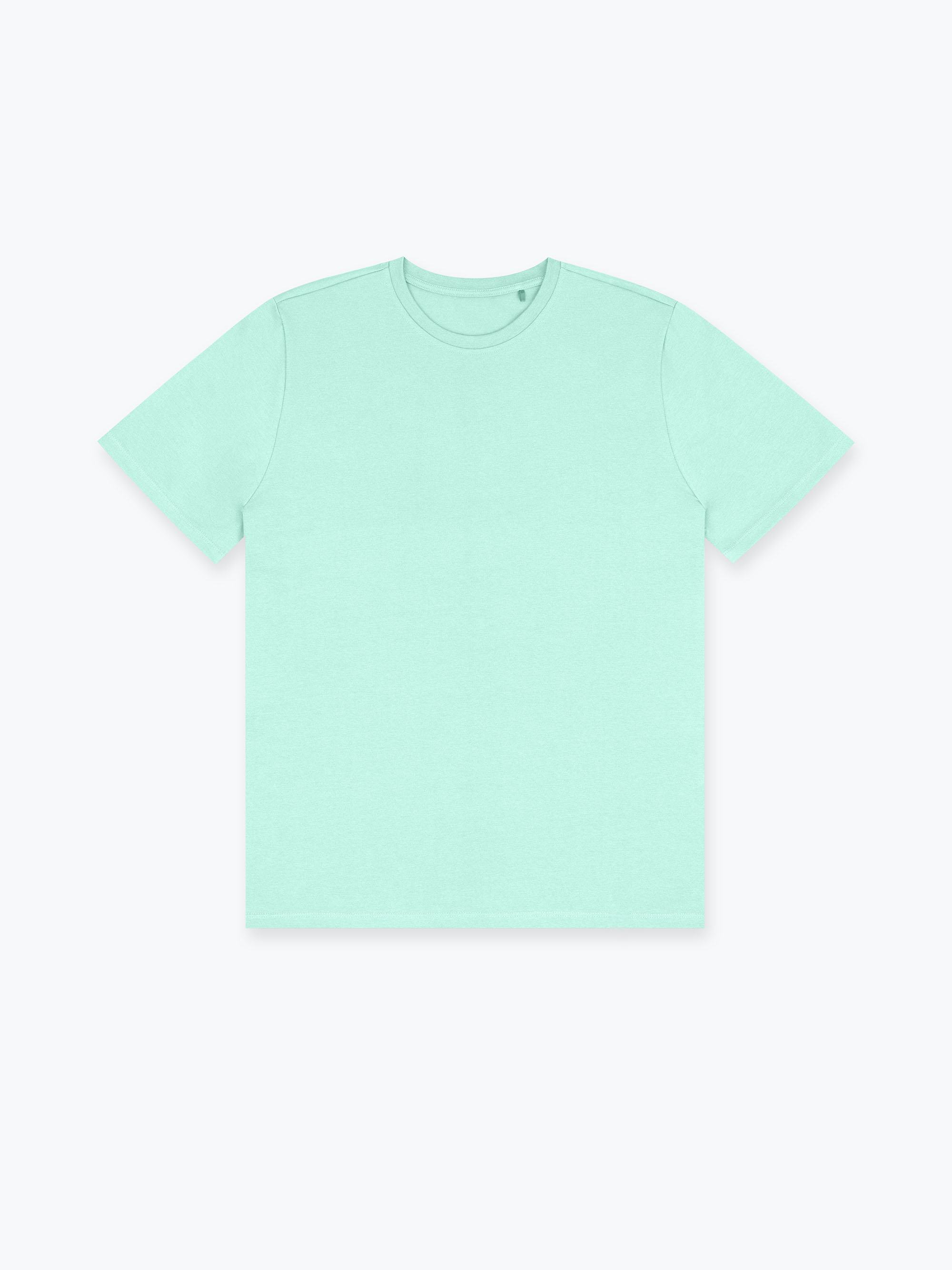 Mint ribbed T-shirt Men