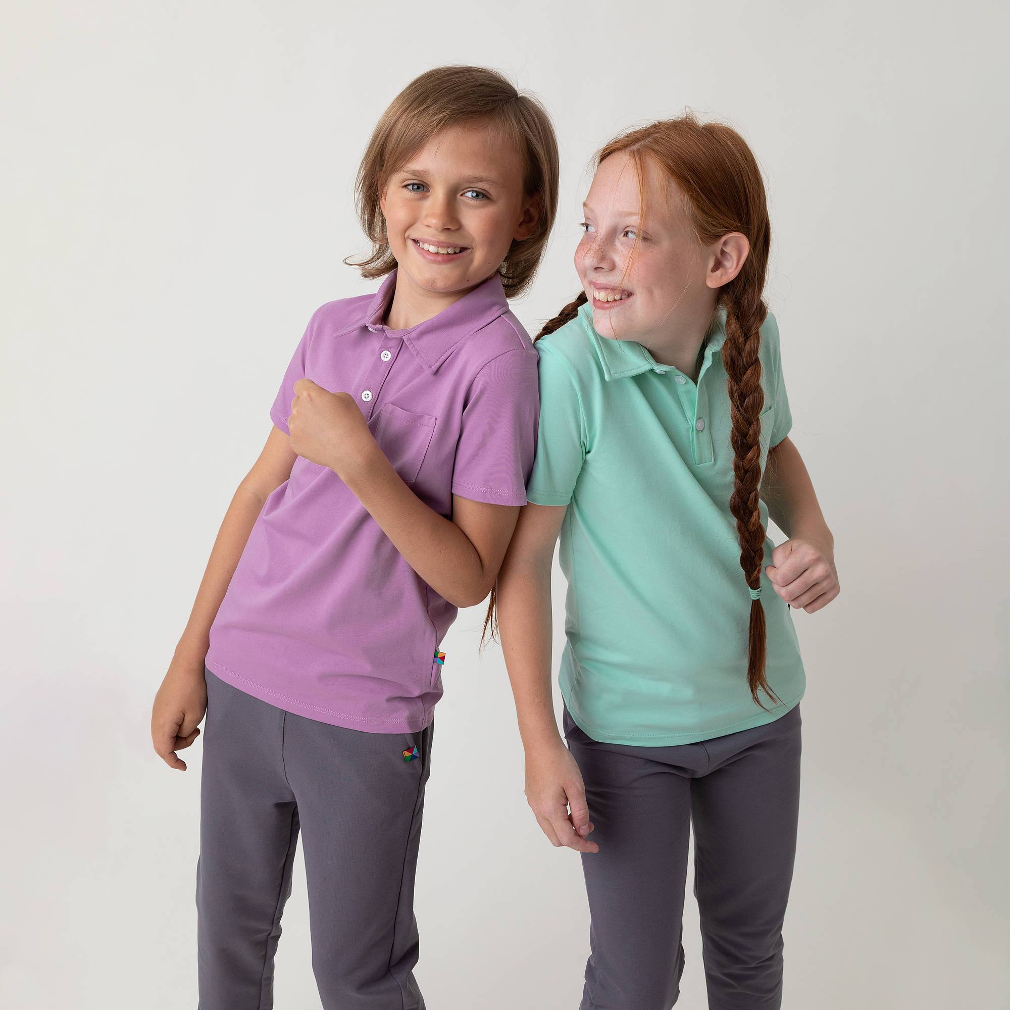 Miętowa koszulka polo