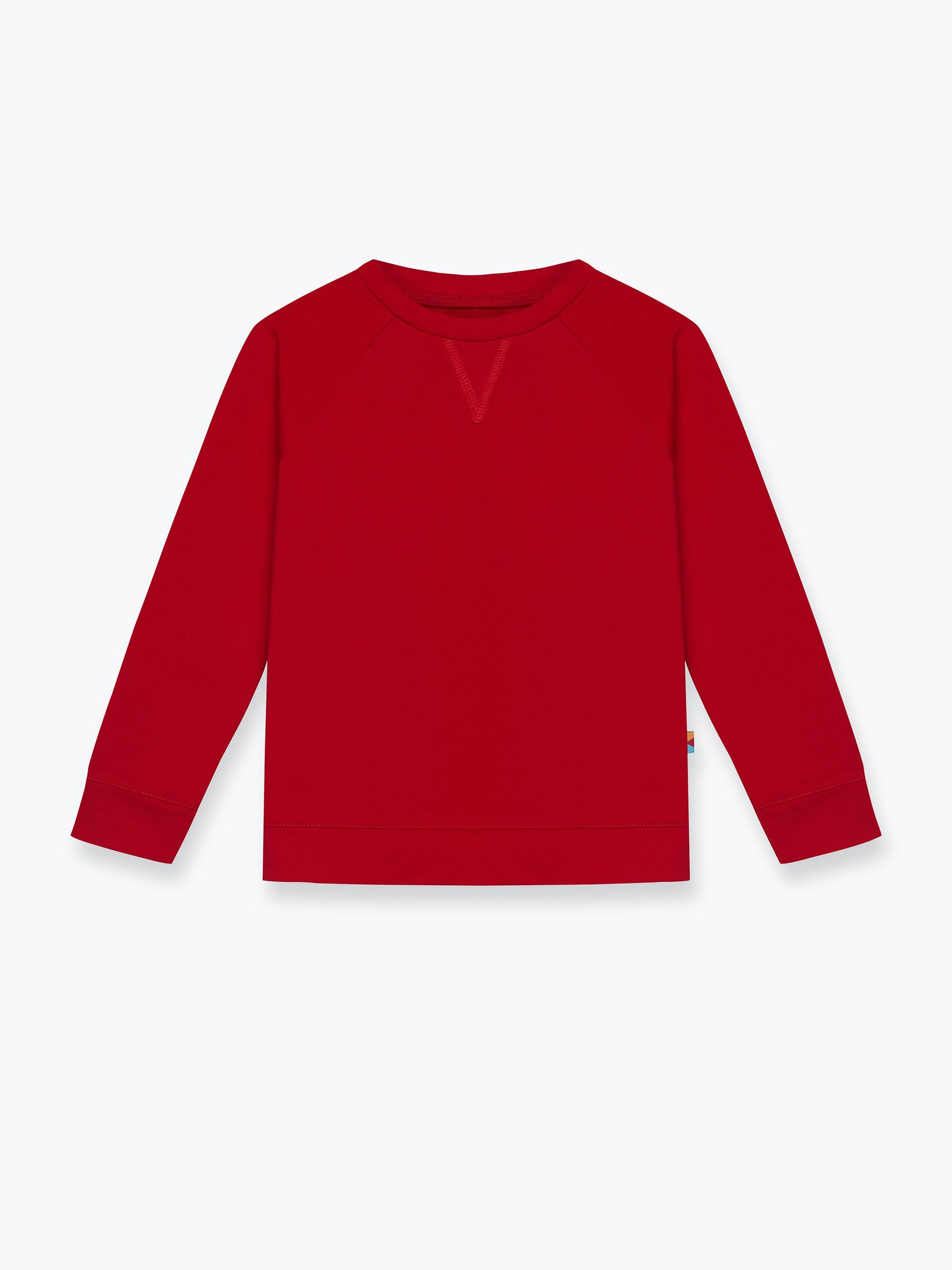 Czerwona bluza dresowa