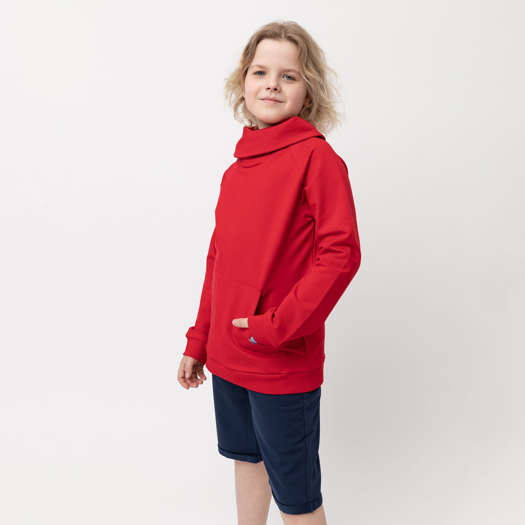 Granatowe spodenki Junior