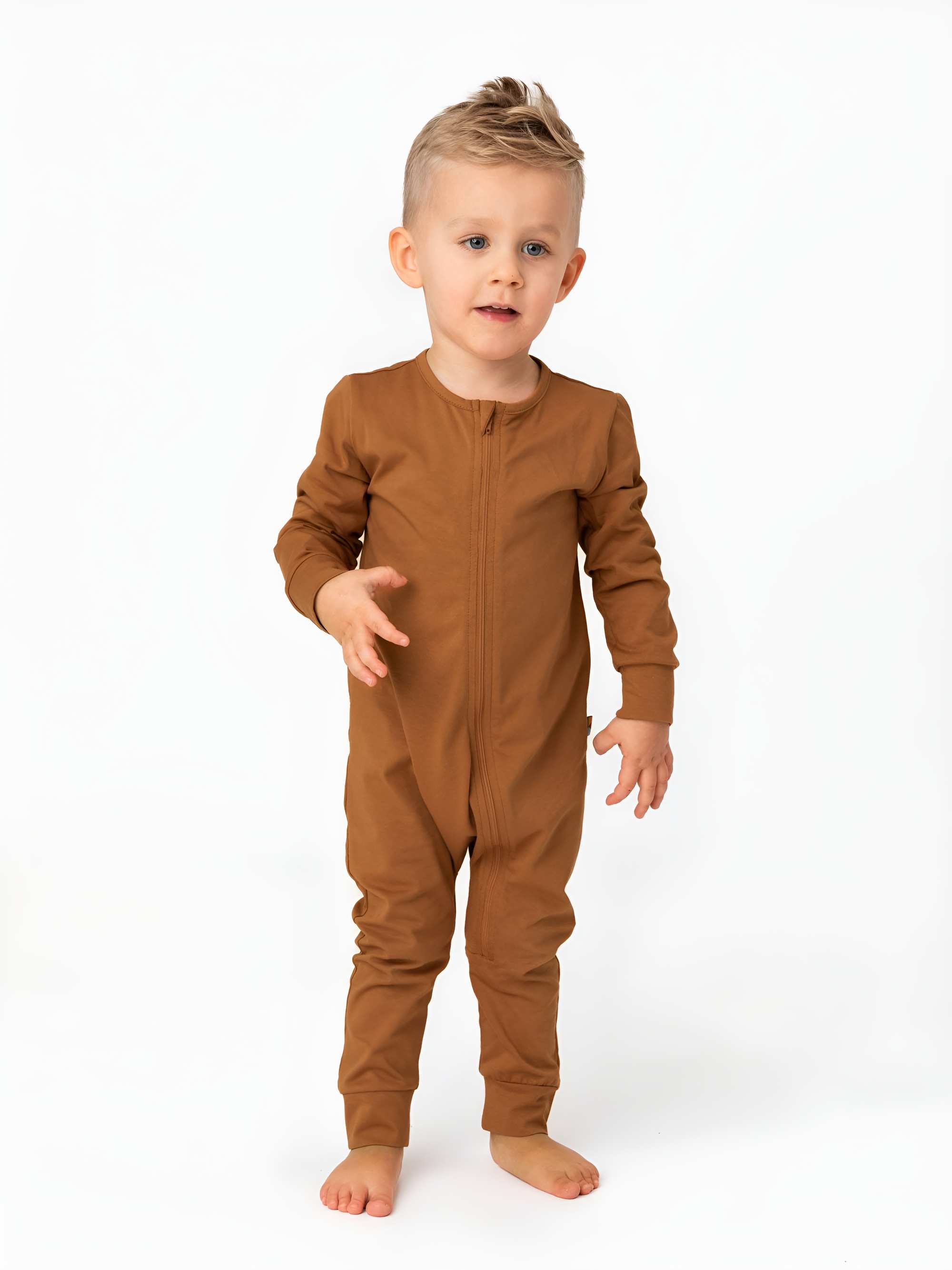 Caramel romper suit