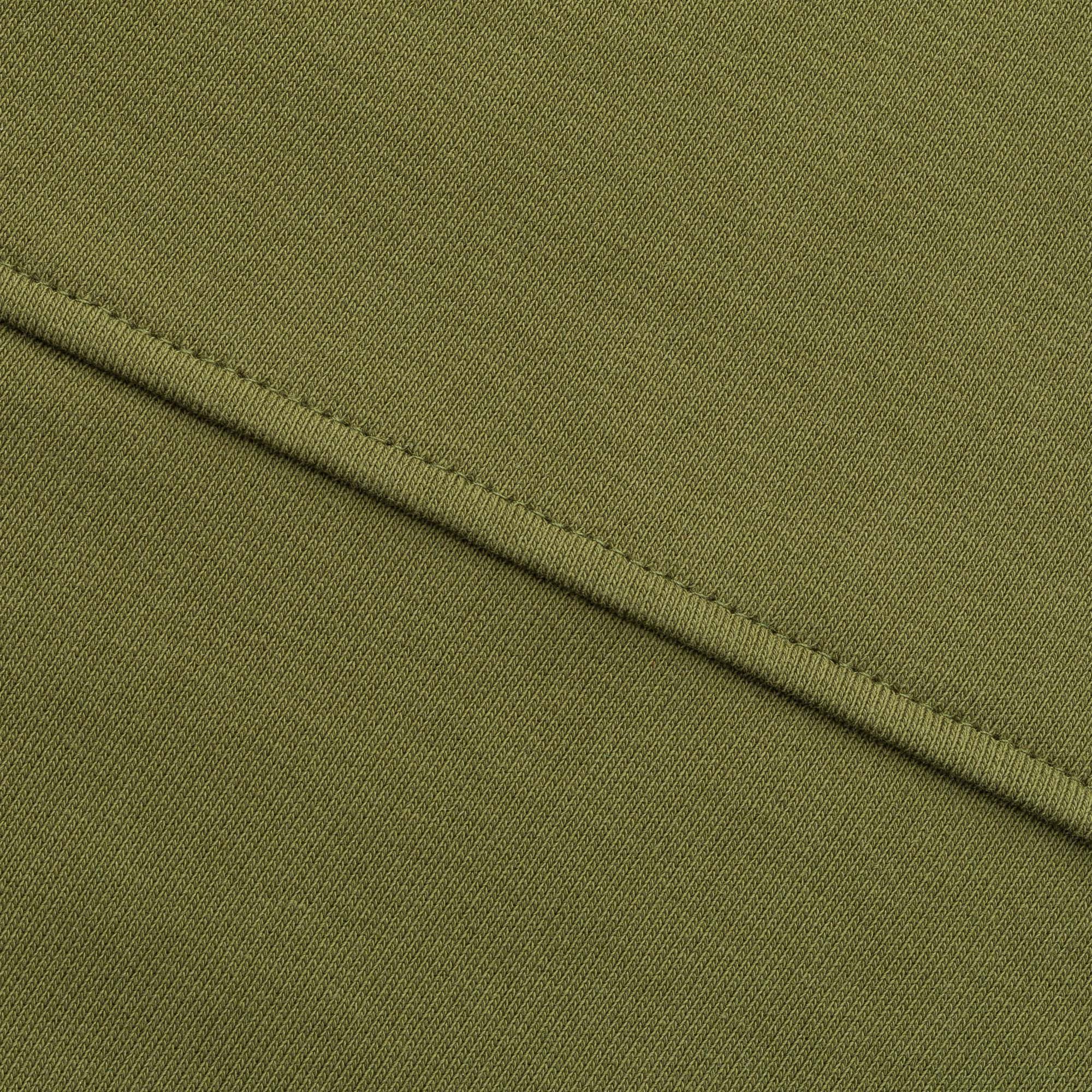 Khaki bluza przez głowę męska