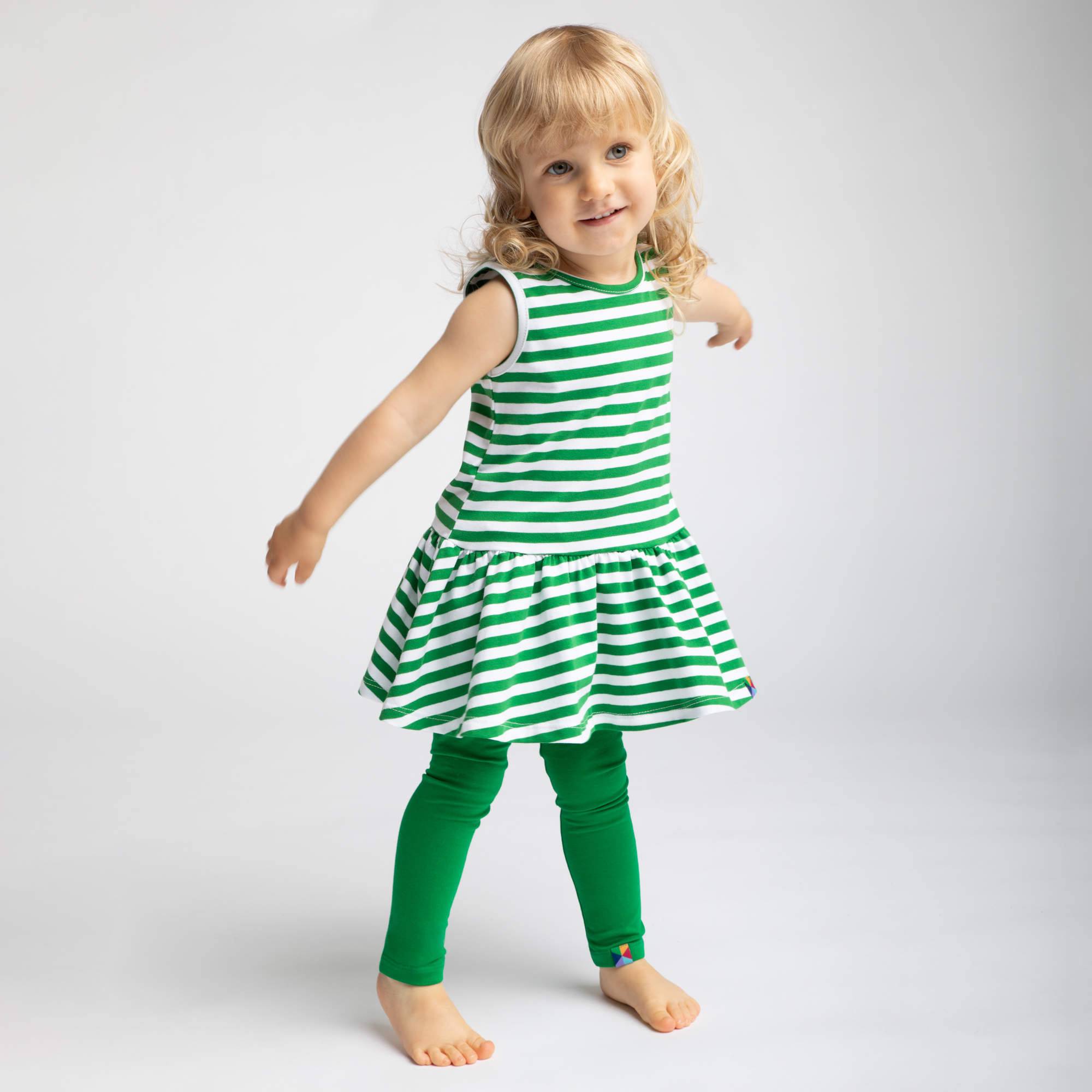Zielone legginsy