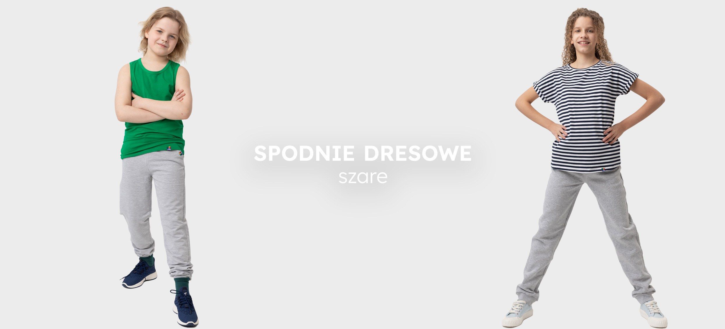 dresy szare