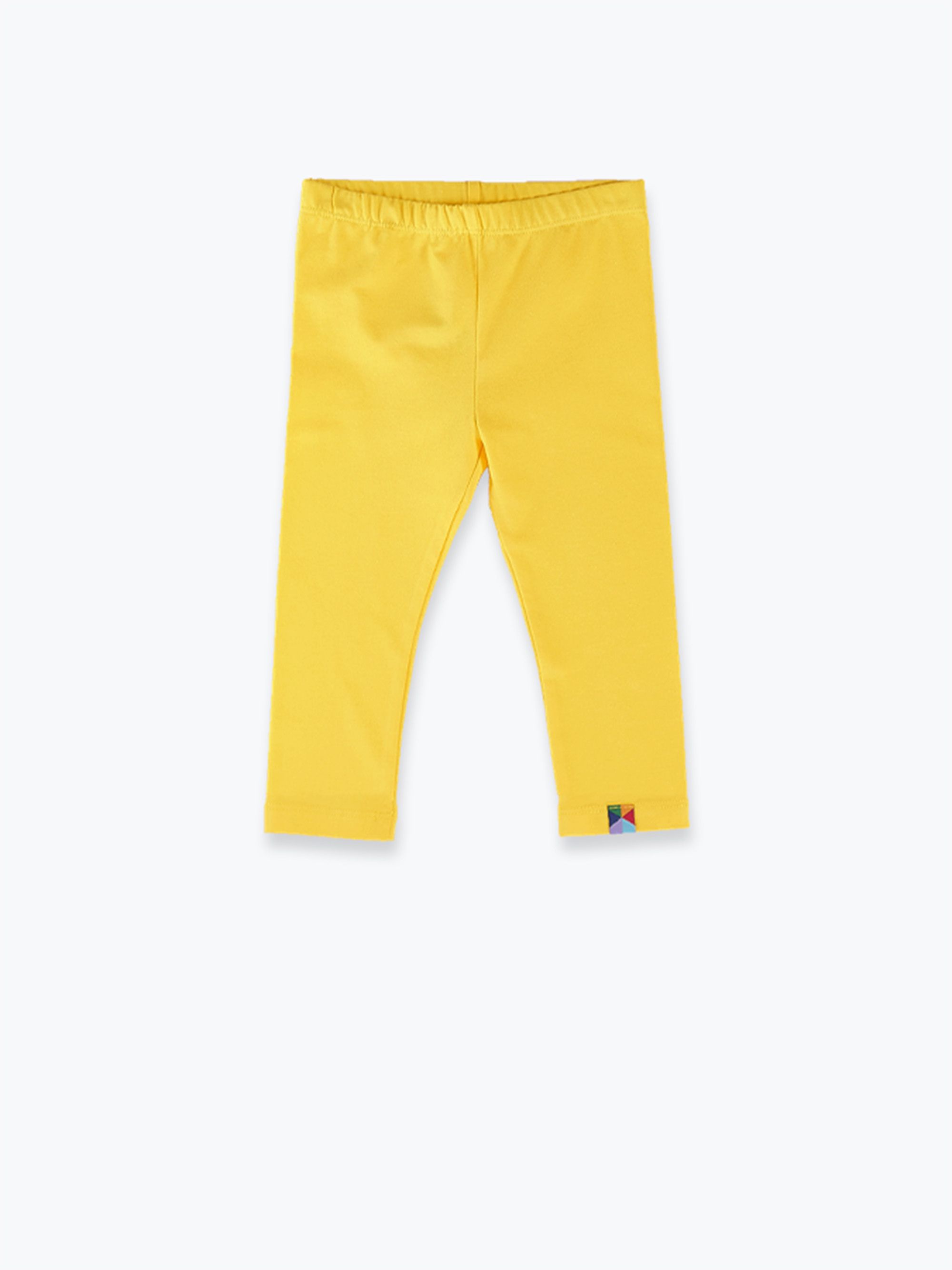 Żółte legginsy 3/4
