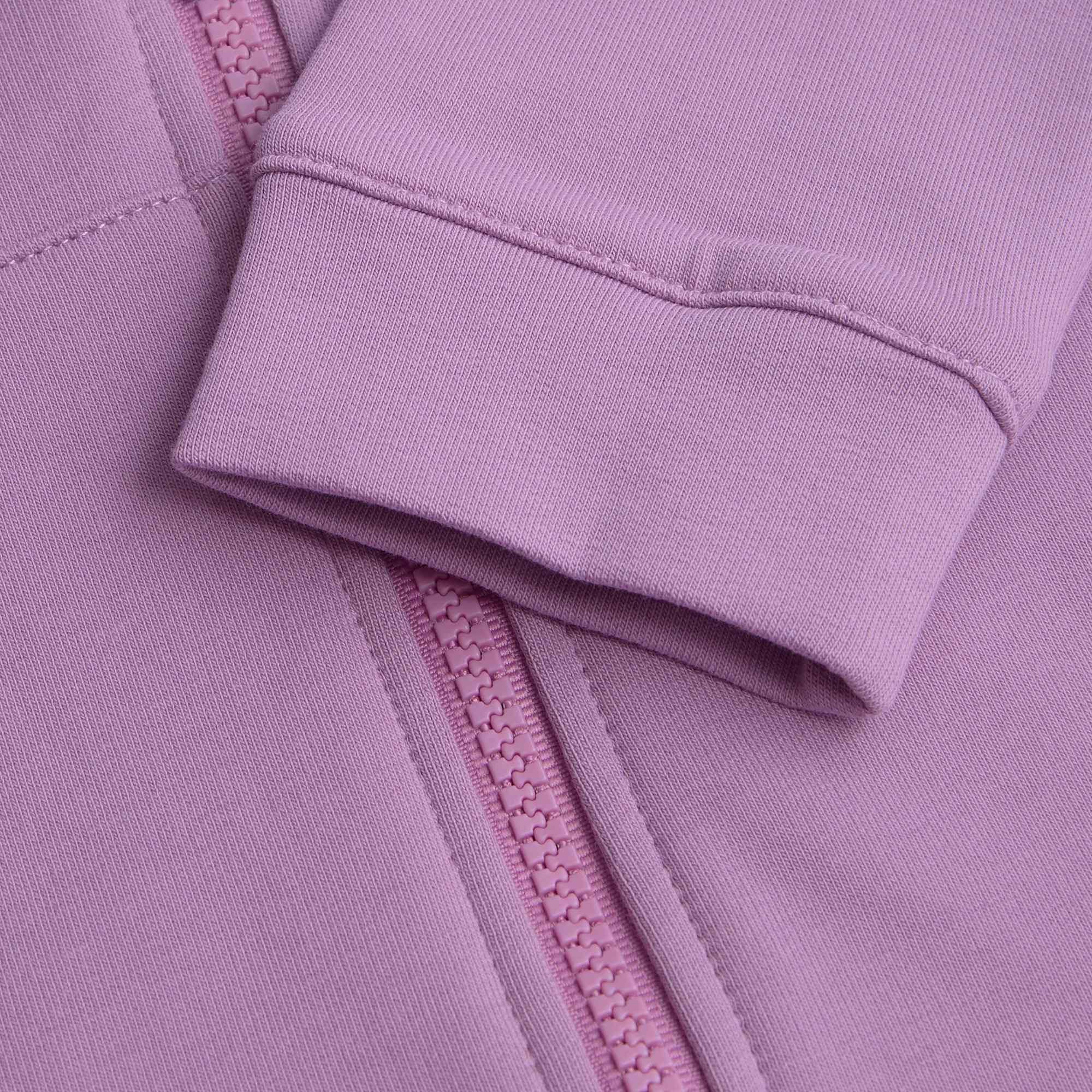 Jasnofioletowa bluza z kapturem