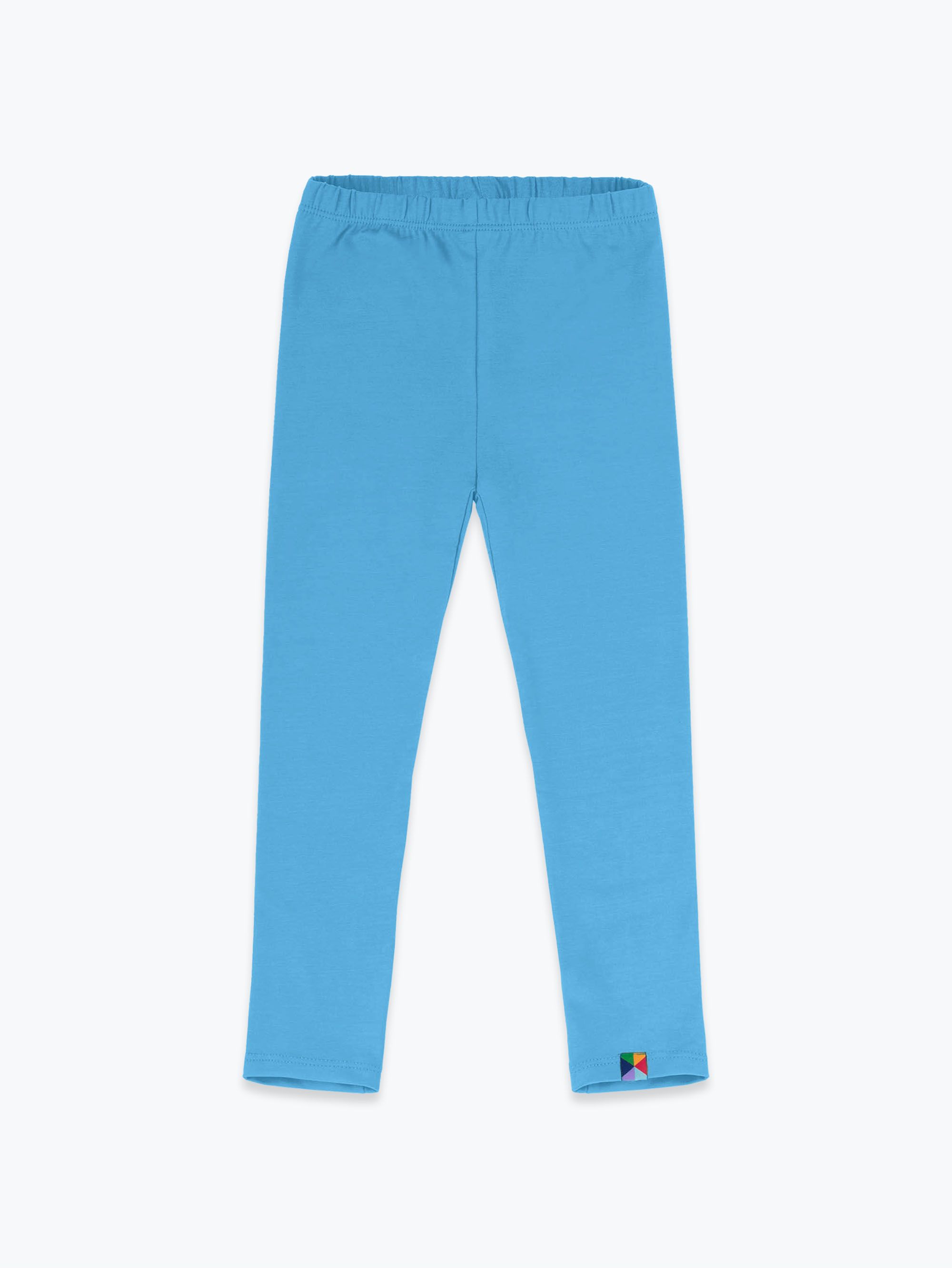 Pastelowoniebieskie legginsy grubsze