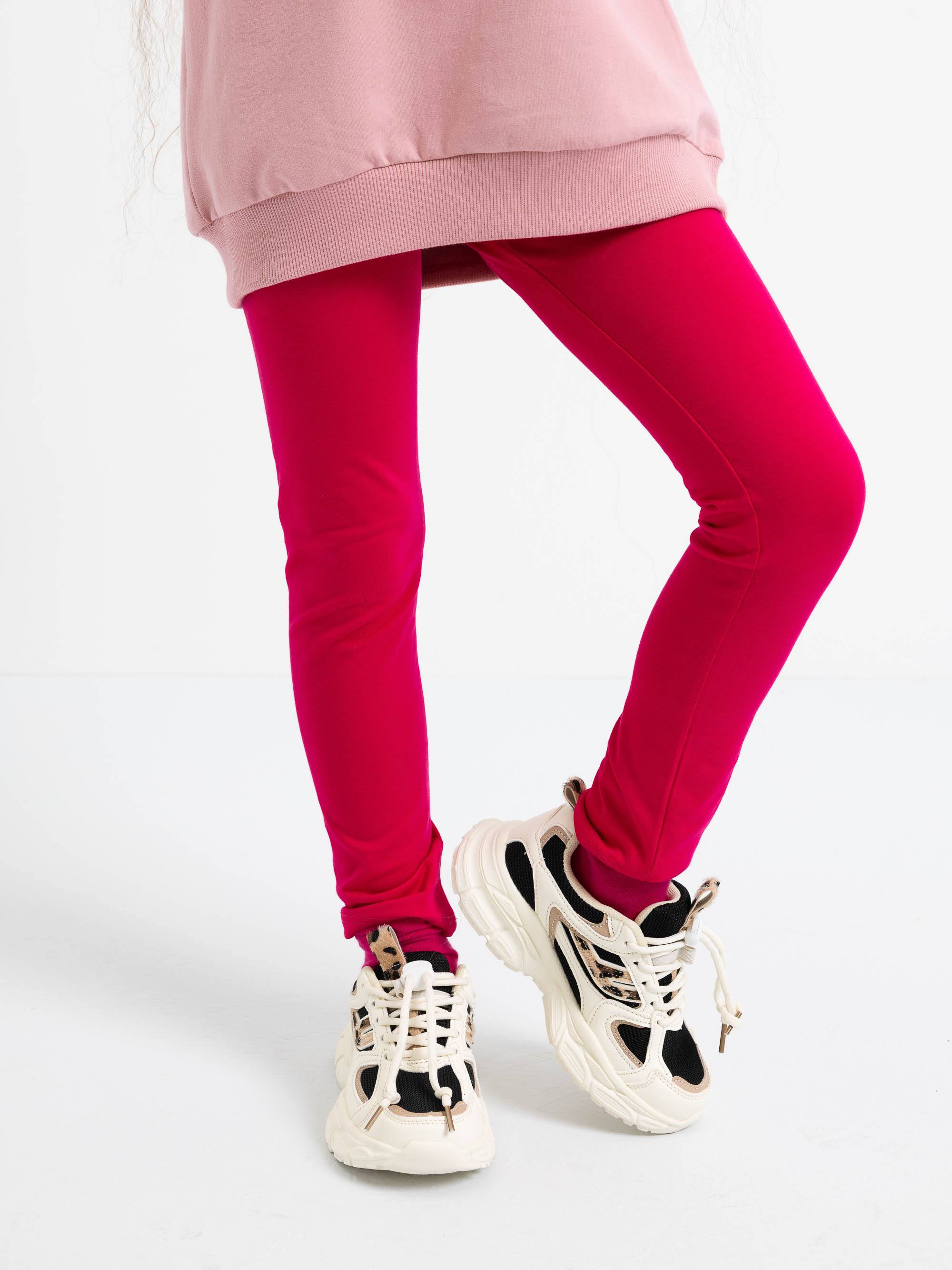 Pudroworóżowa bluza dresowa z meszkiem Junior