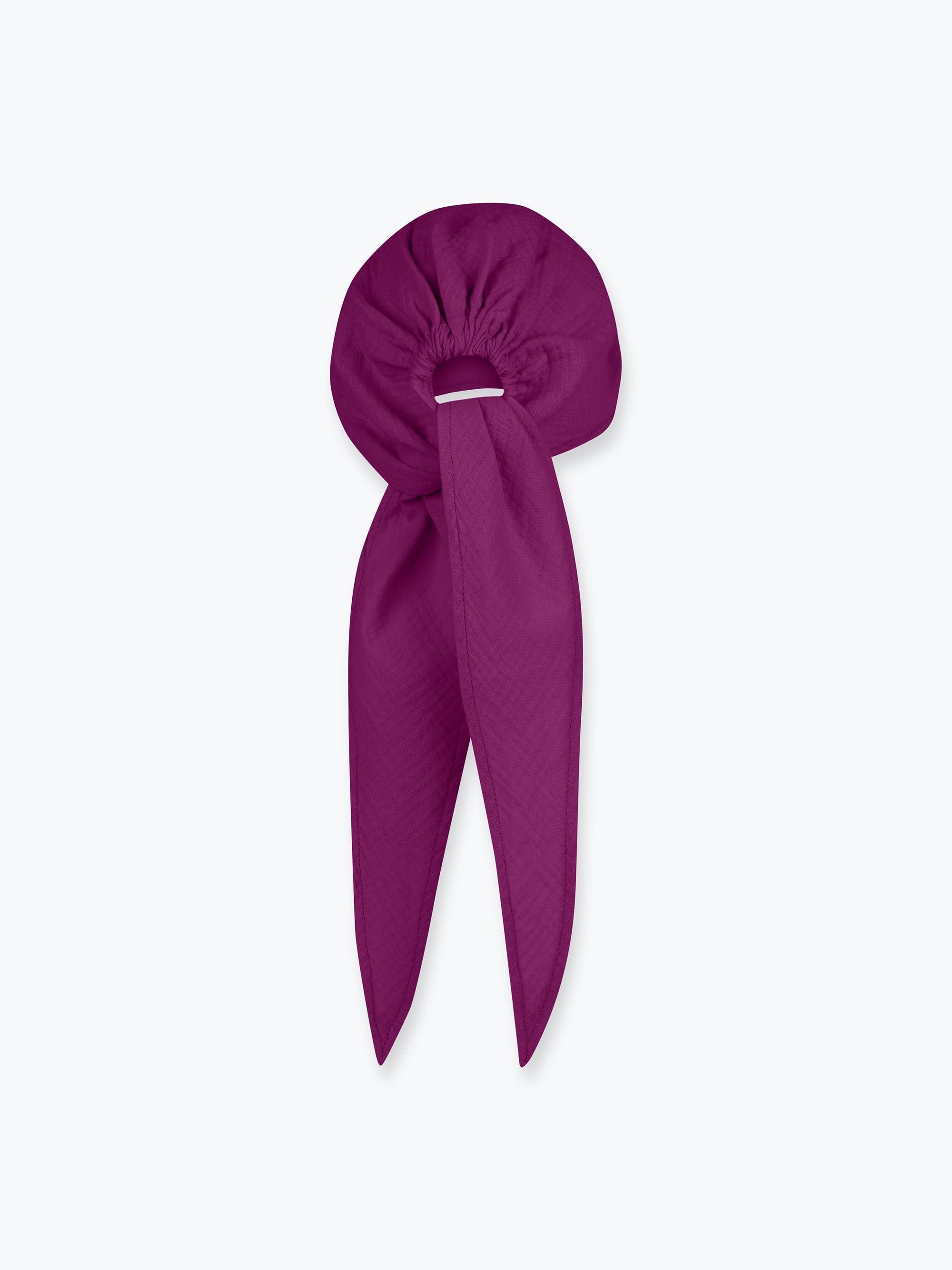 Jagodowa bandana muślinowa