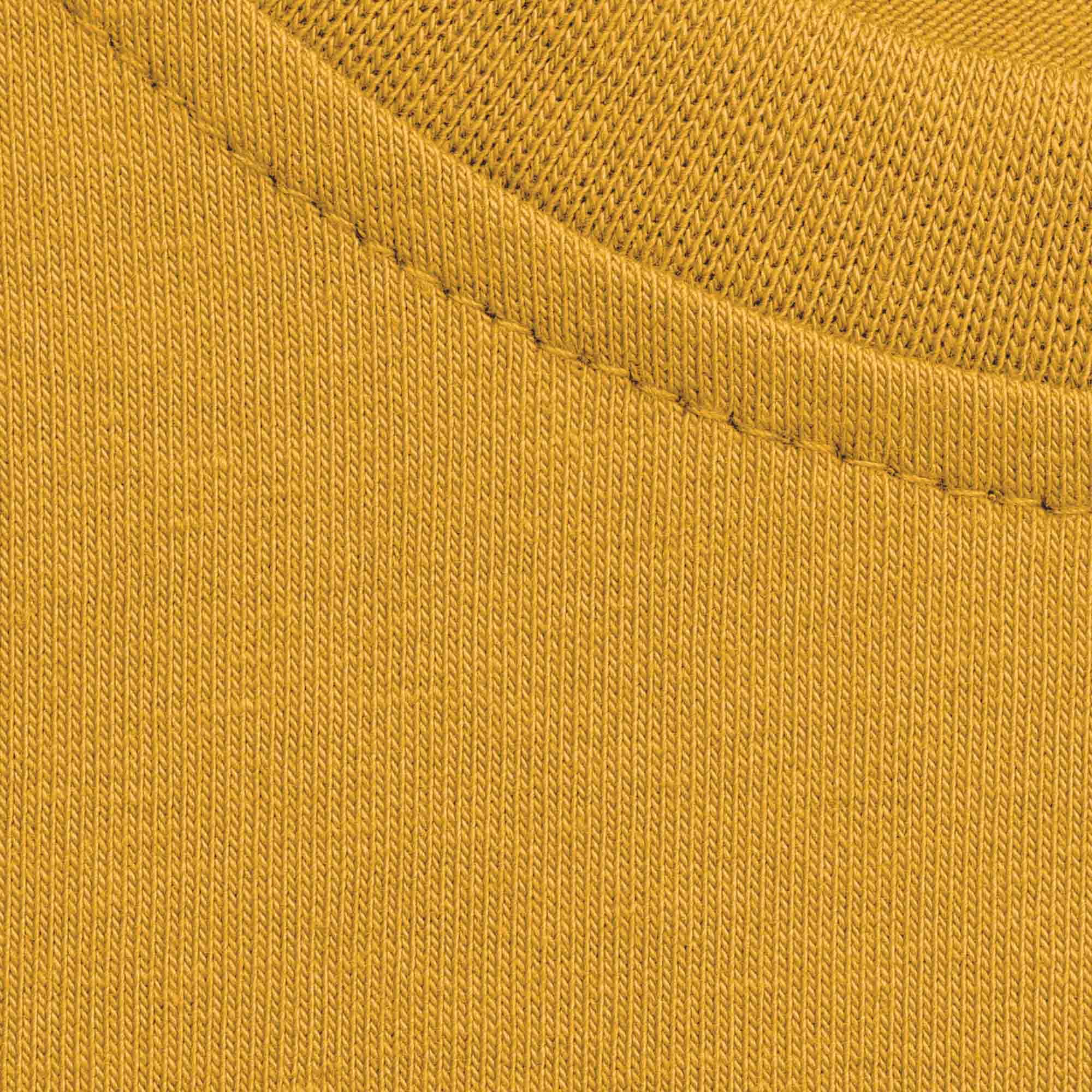 Mustard ribbed T-shirt Men