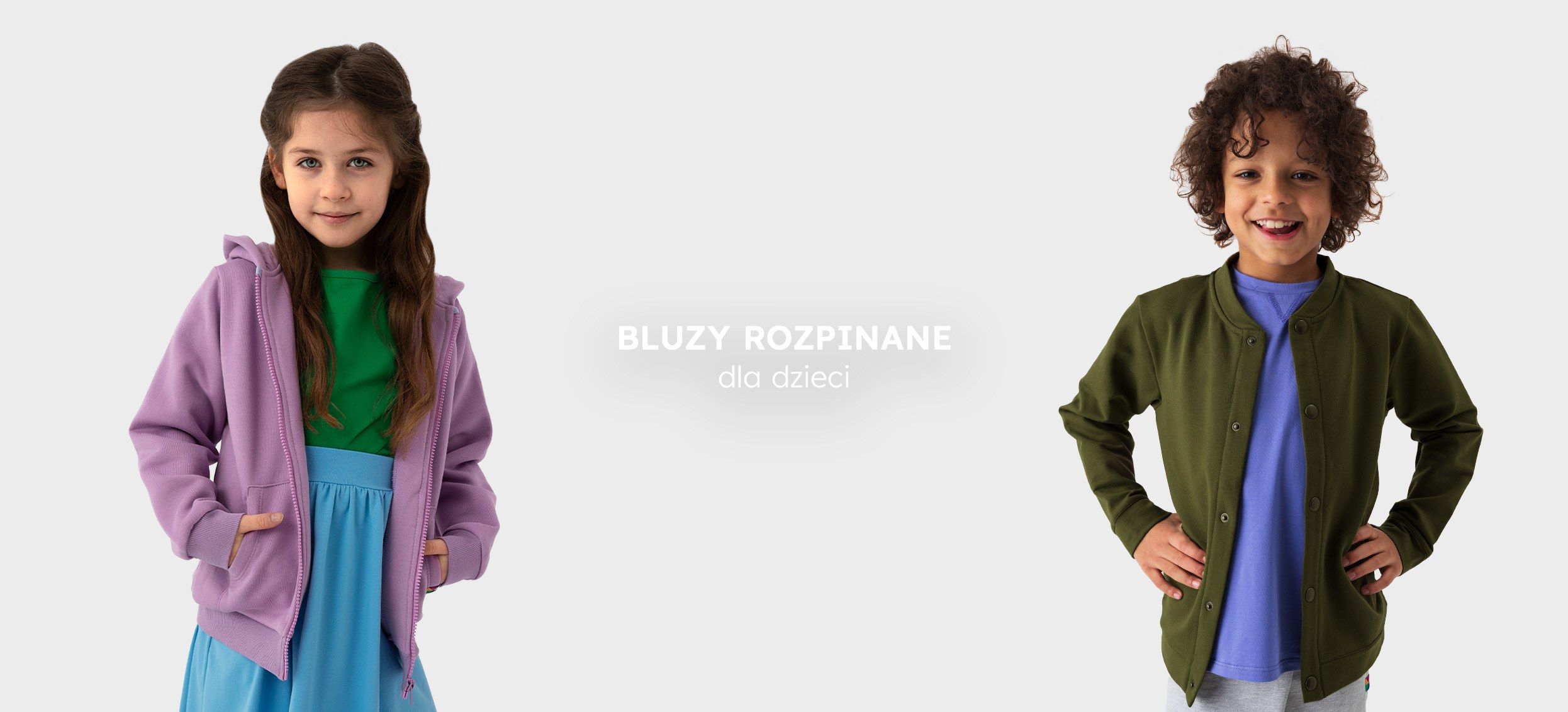rozpinane bluzy dziecięce