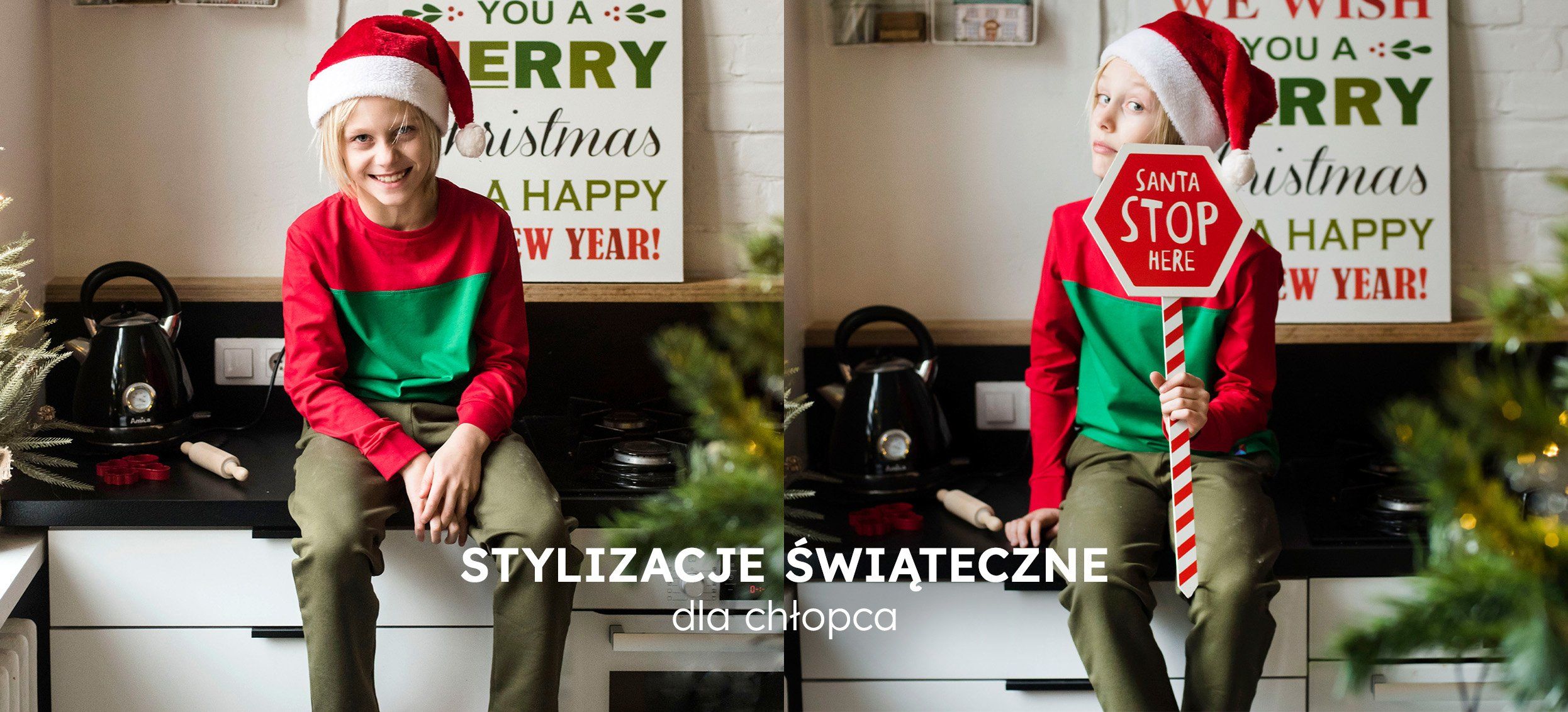 chłopięce stylizacje święta