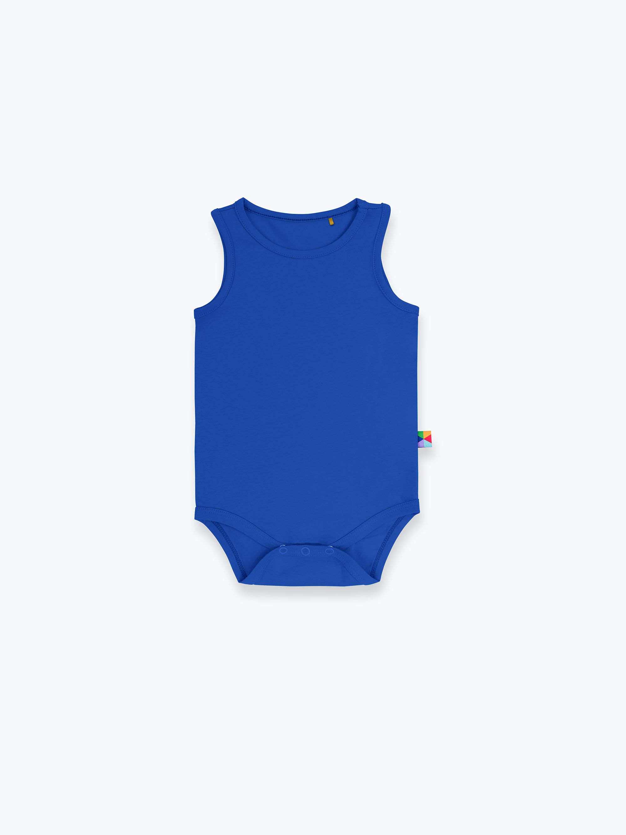 Niebieskie body bez rękawów