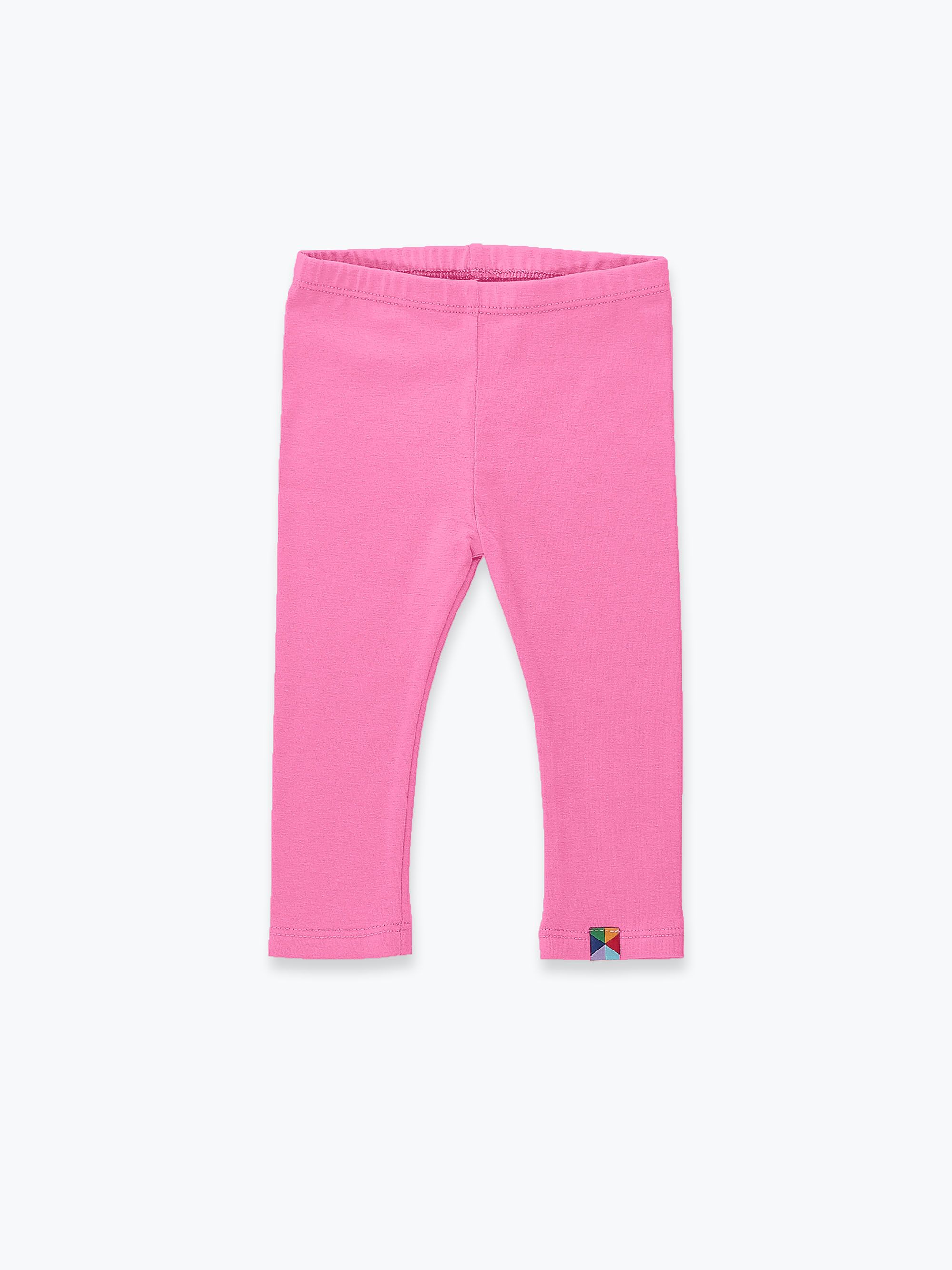 Pasteloworóżowe legginsy