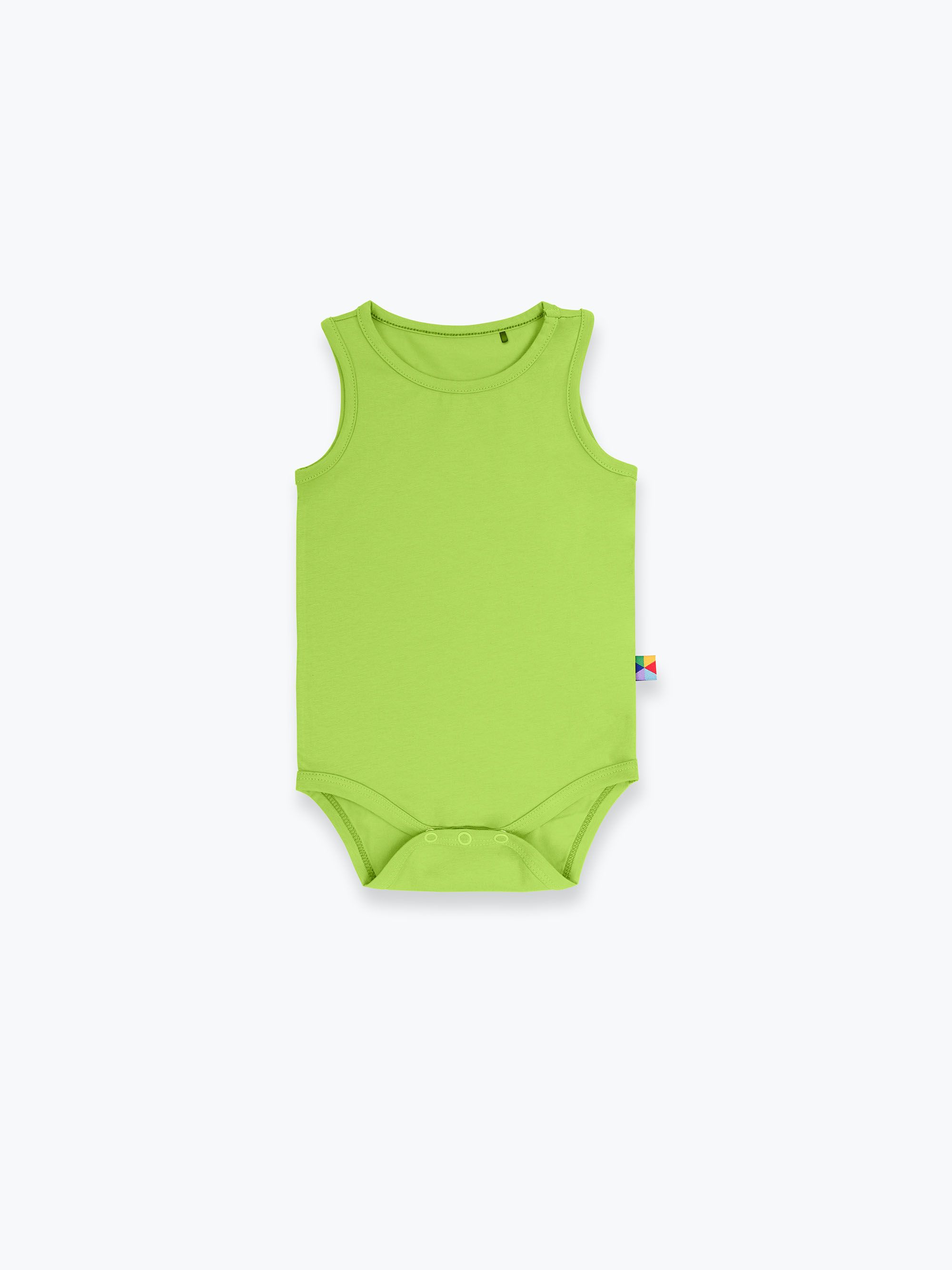 Limonkowe body bez rękawów