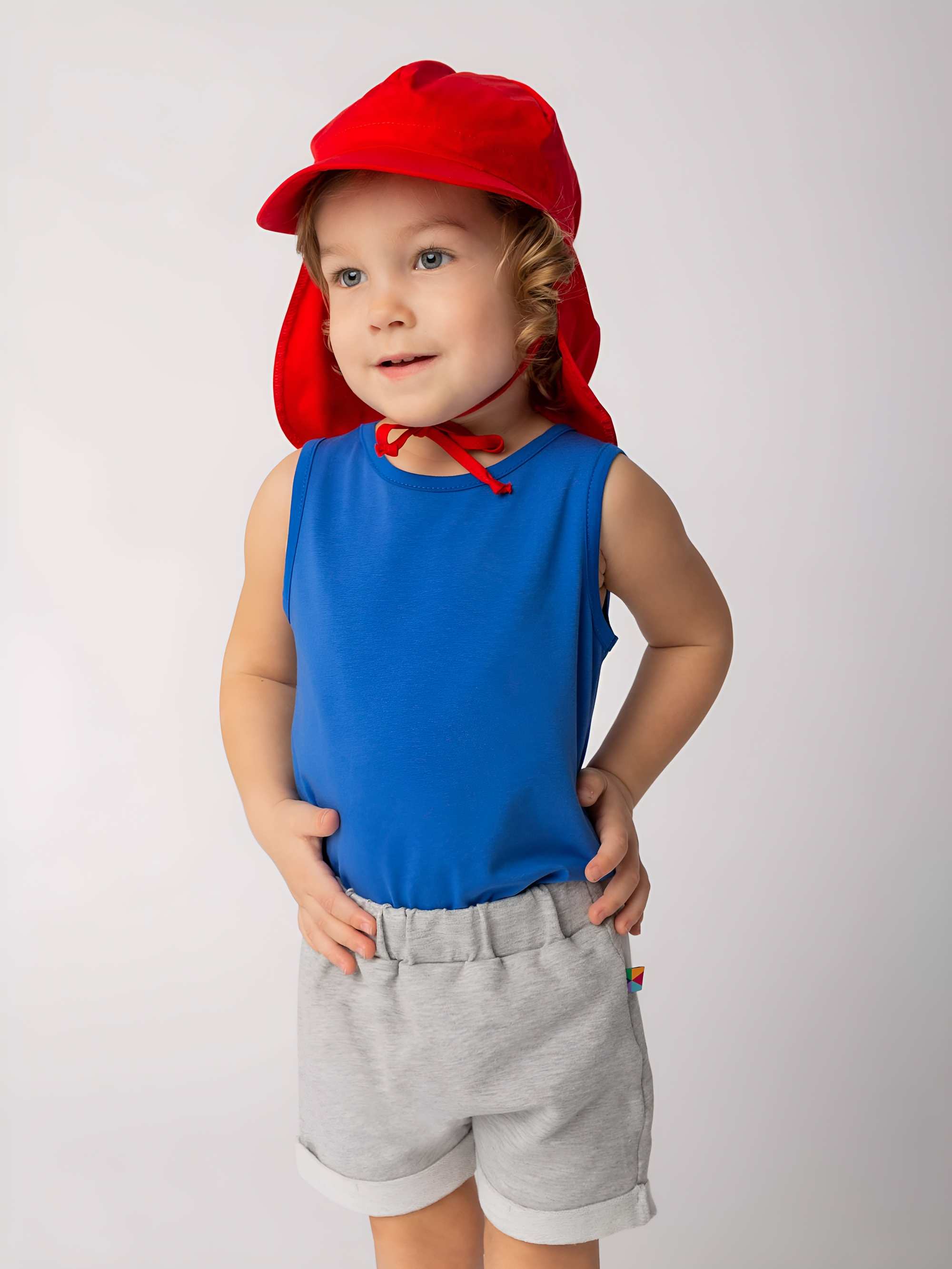 Niebieskie body bez rękawów