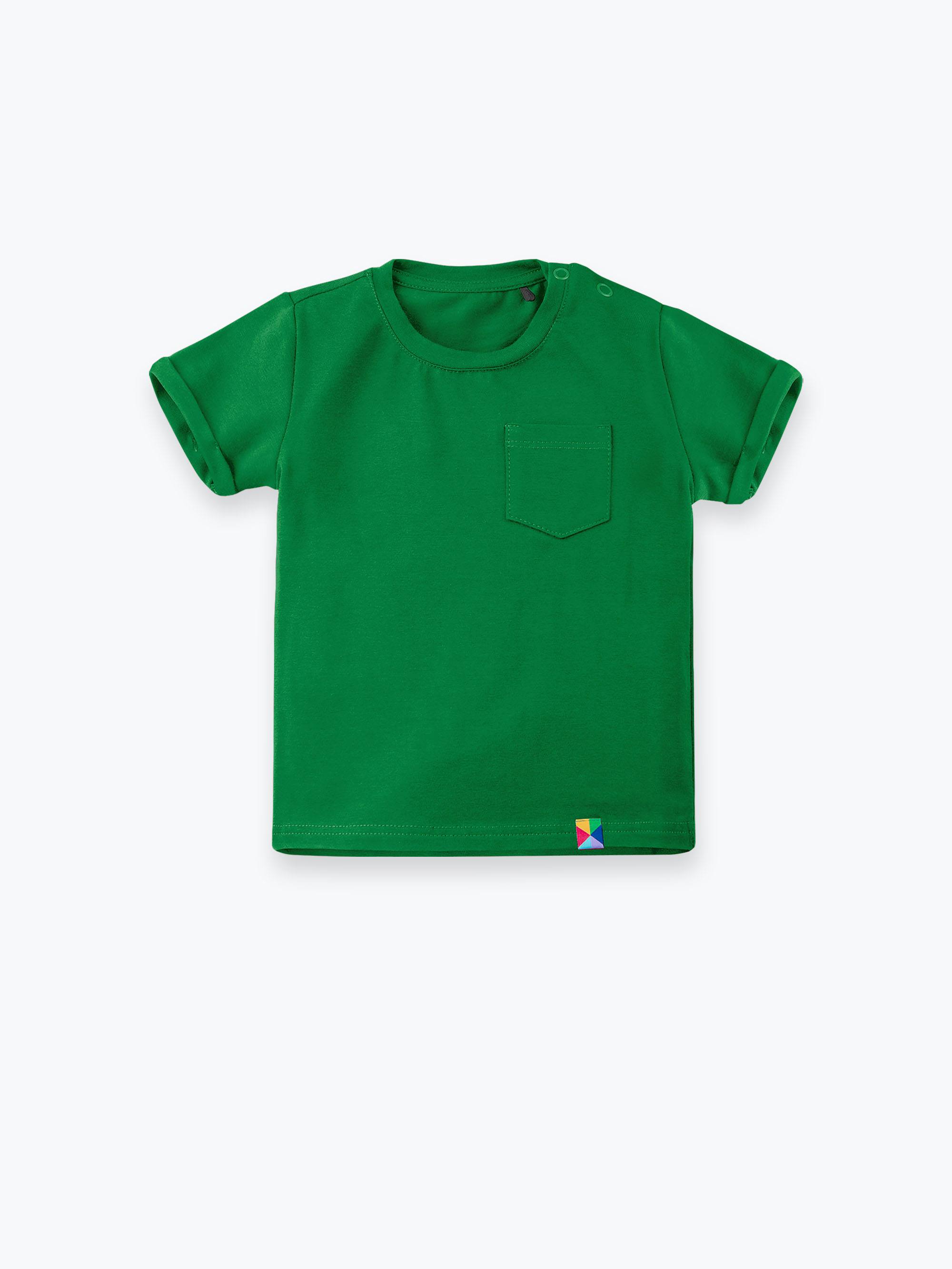 Zielony T-shirt