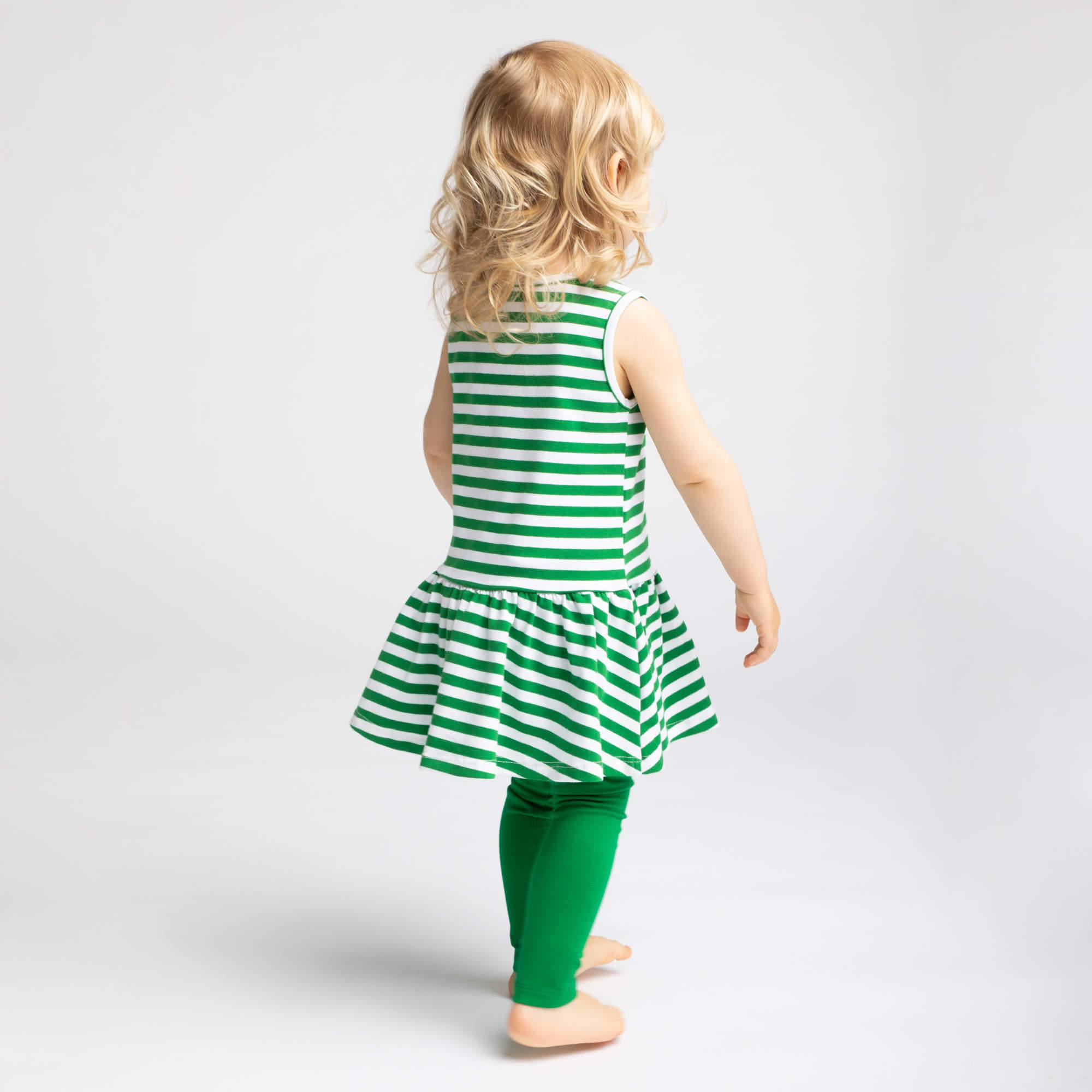 Zielone legginsy