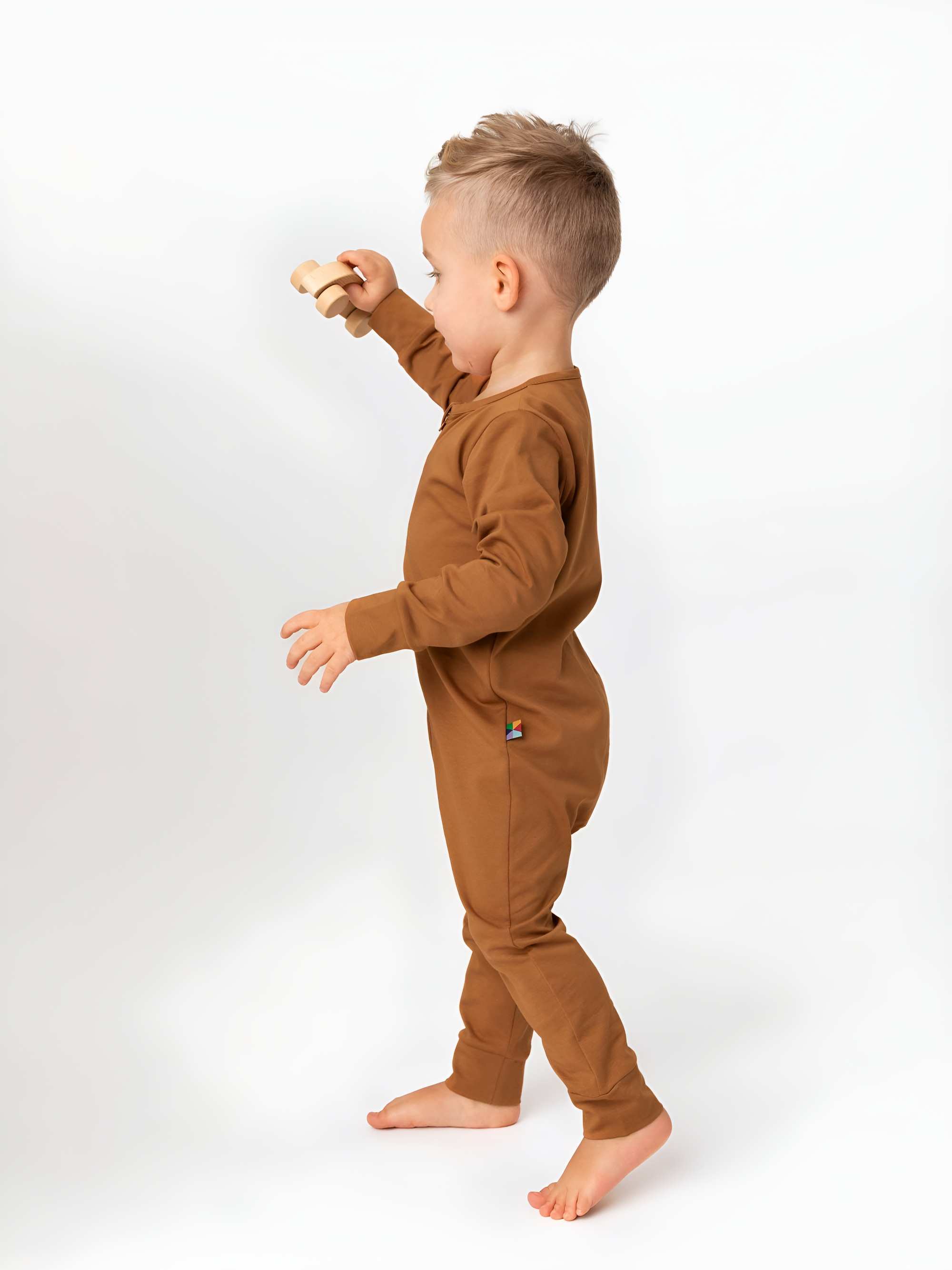 Caramel romper suit