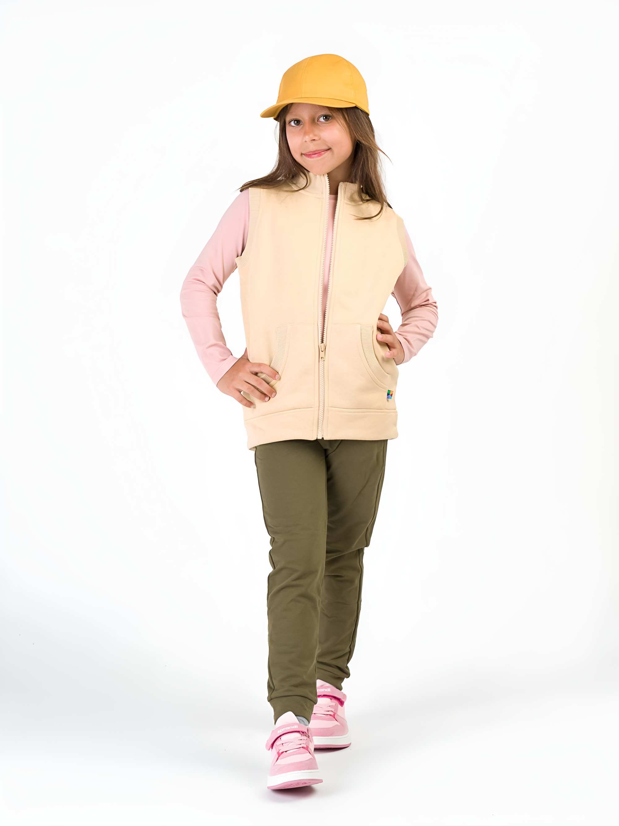 Khaki spodnie dresowe