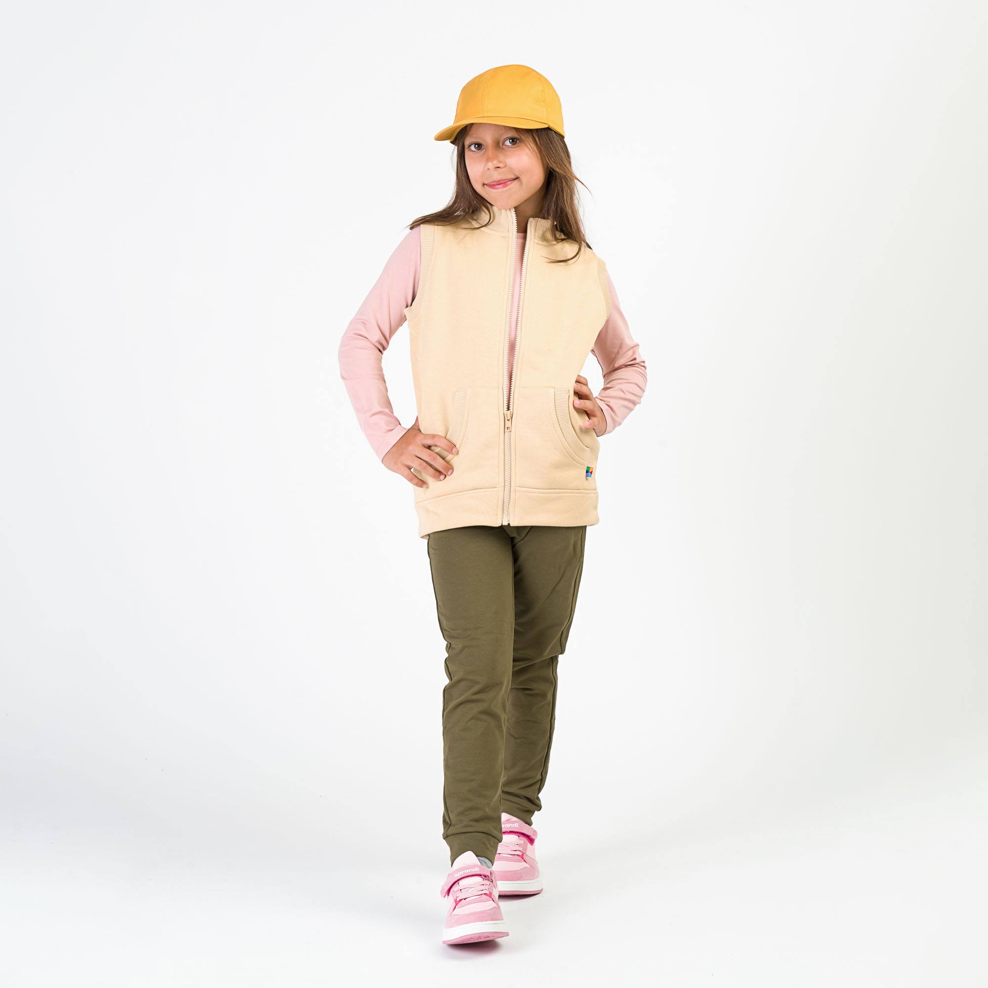 Khaki spodnie dresowe