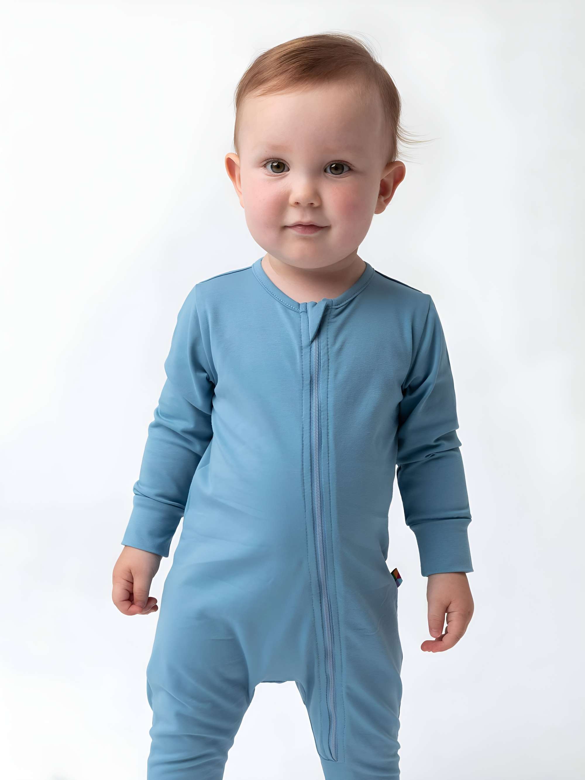Sky blue romper suit