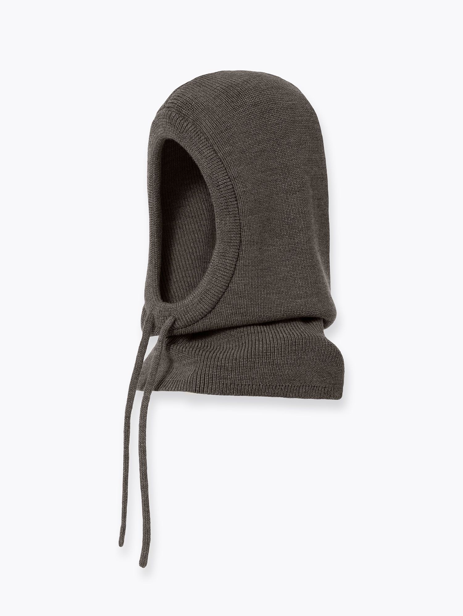 Dark grey Merino Wool Balaclava
