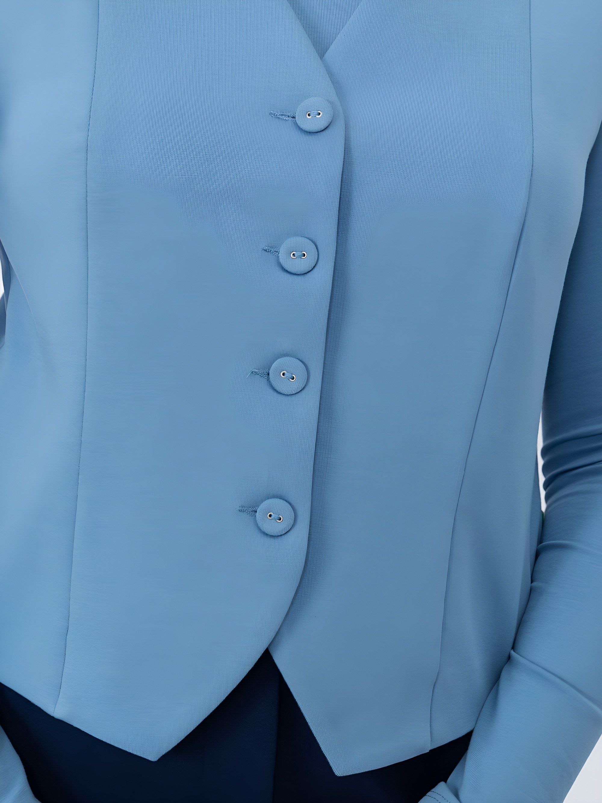 Sky blue vest Women