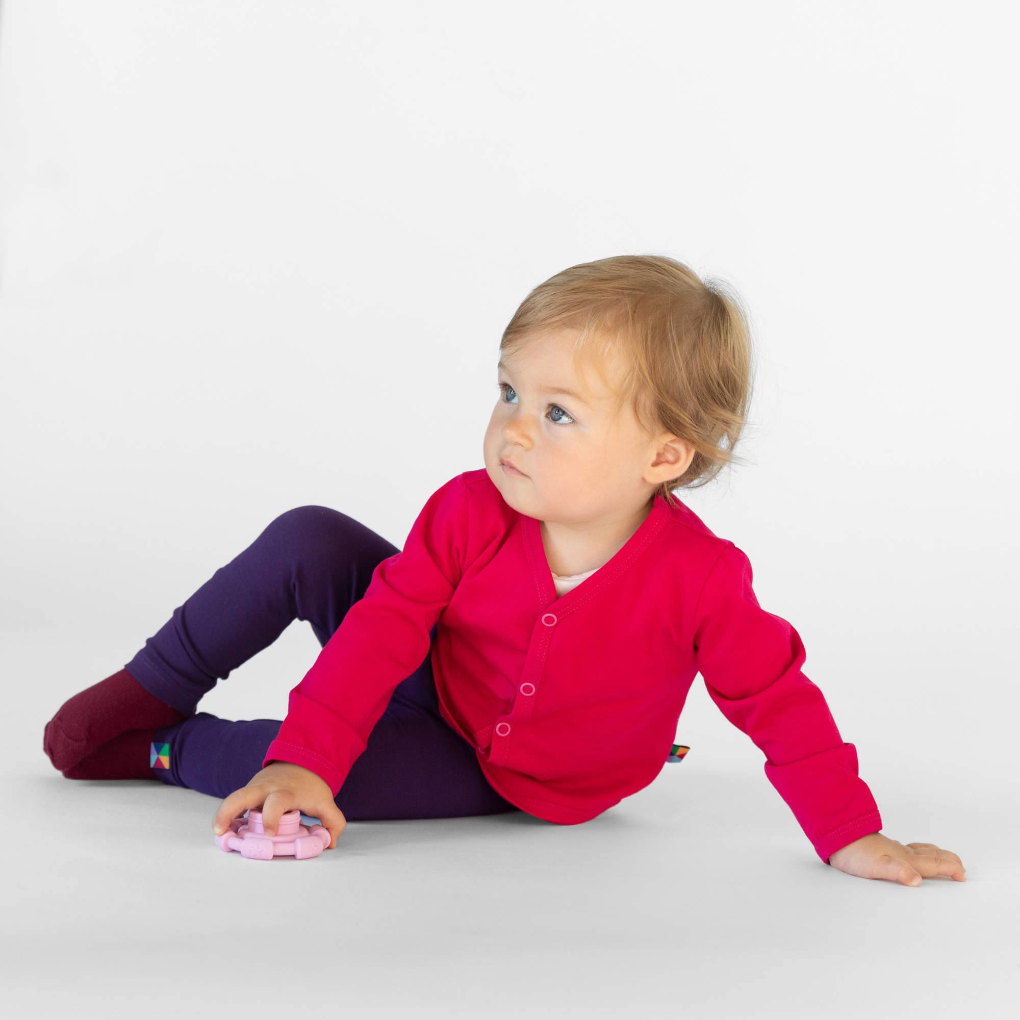 Fioletowe legginsy