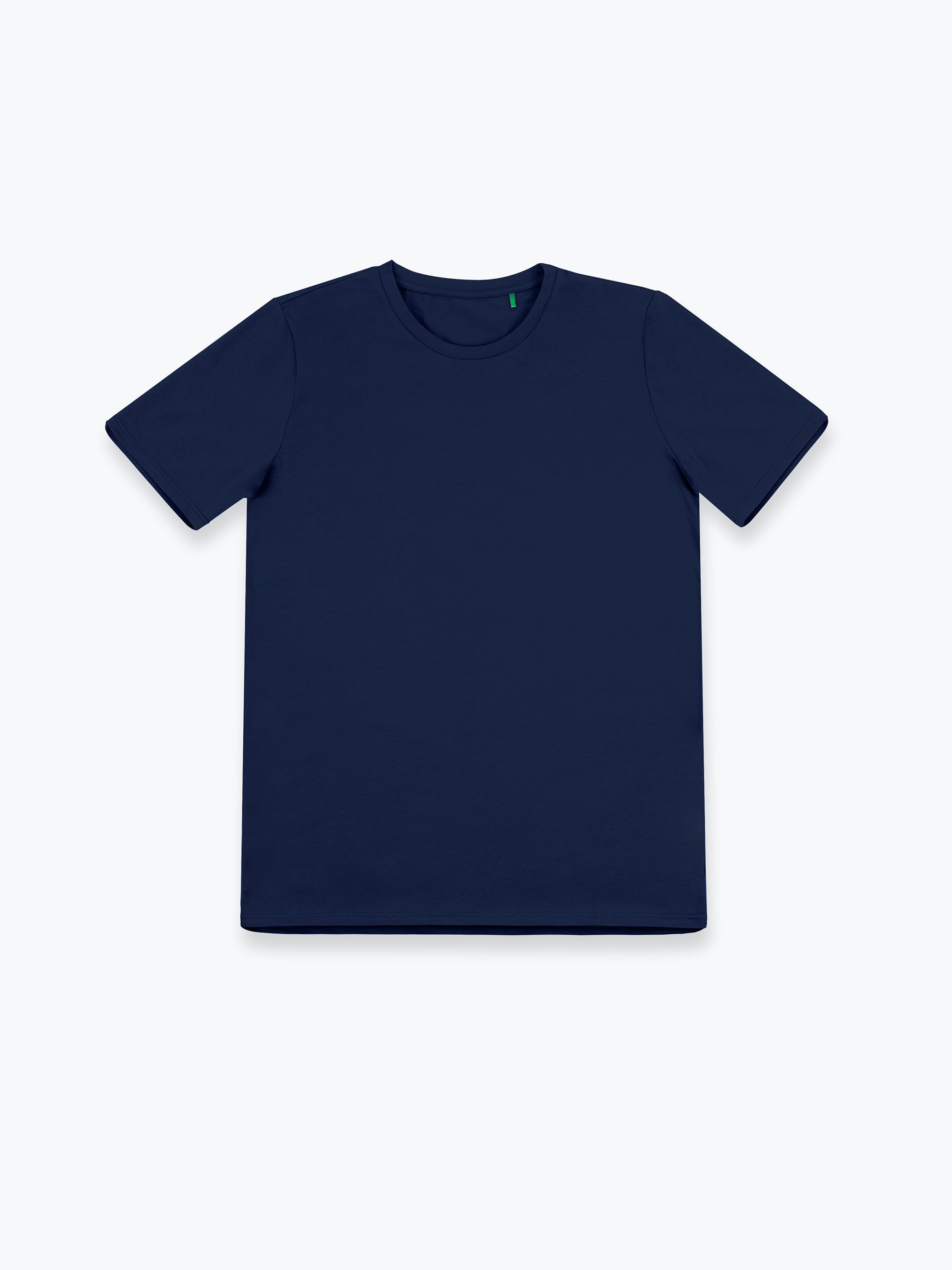 Granatowy T-shirt męski